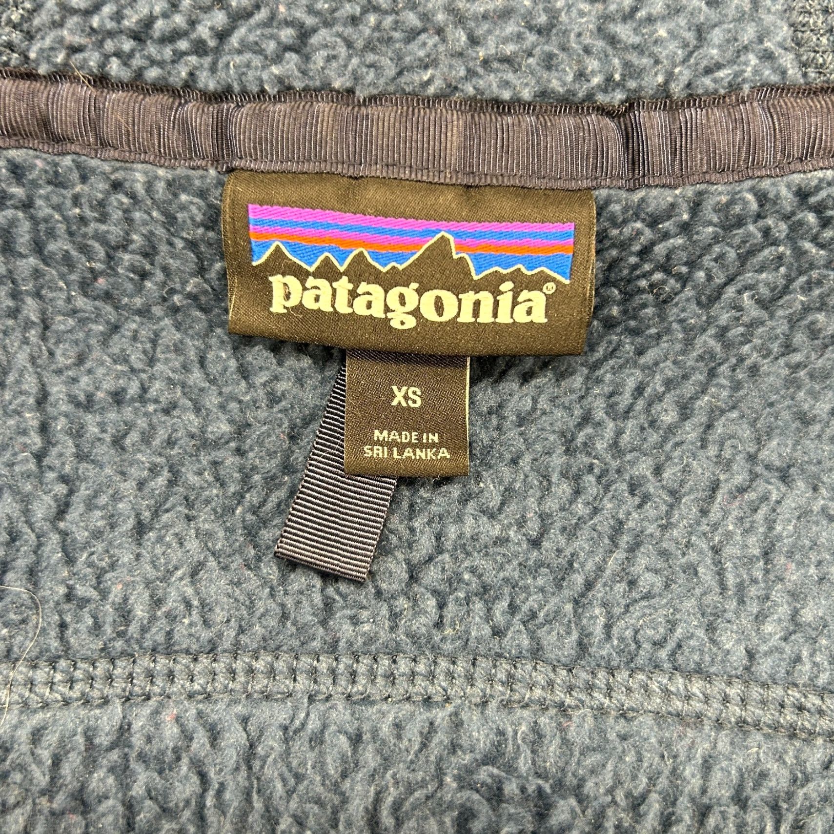 Patagonia Patagonia Jacket Womens XS Blue Hooded Retro Deep Pile Sherpa Fleece Full Zip Size XS / US 0-2 / IT 36-38 - 7 Thumbnail