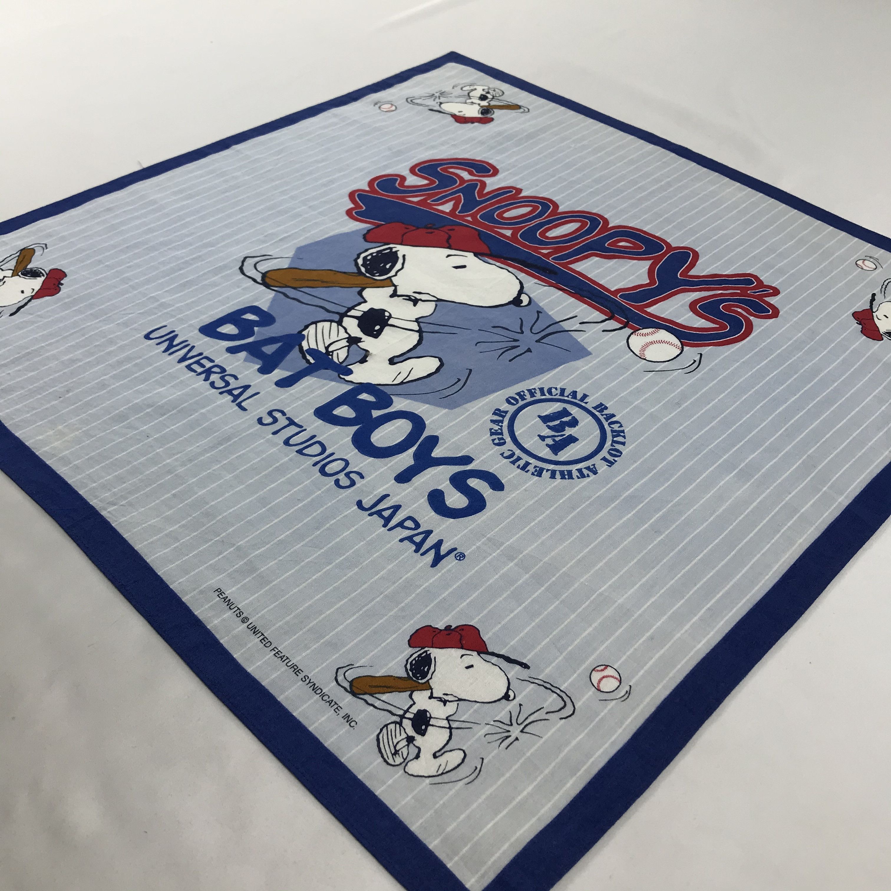 Japanese Brand × Peanuts × Vintage Snoopy Bandana / Handkerchief / Neckerchief - S1782 Size ONE SIZE - 2 Thumbnail