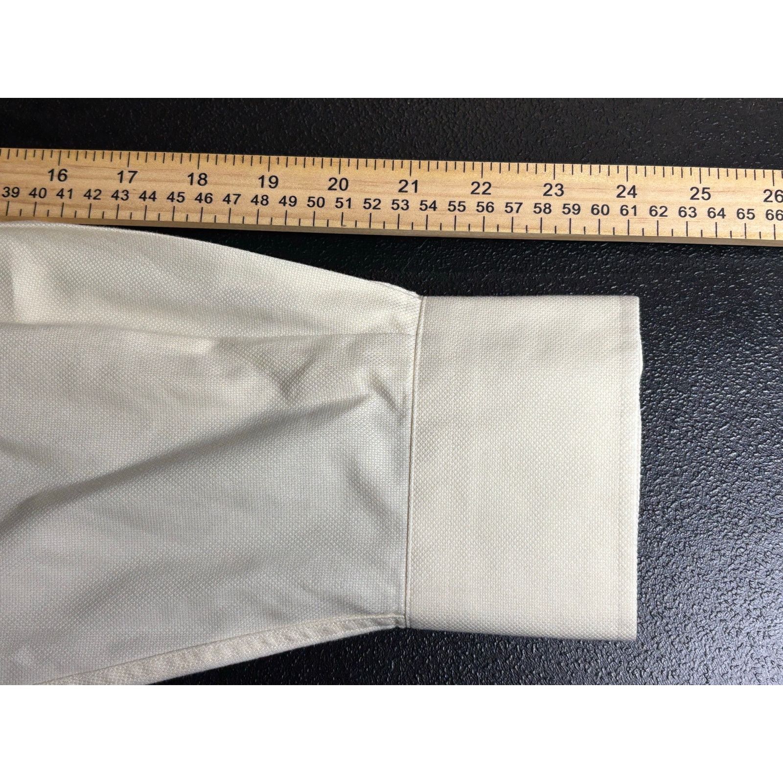 David Donahue David Donahue Yellow Dress Shirt Long Sleeve Mens 34/35 Size US XL / EU 56 / 4 - 12 Thumbnail