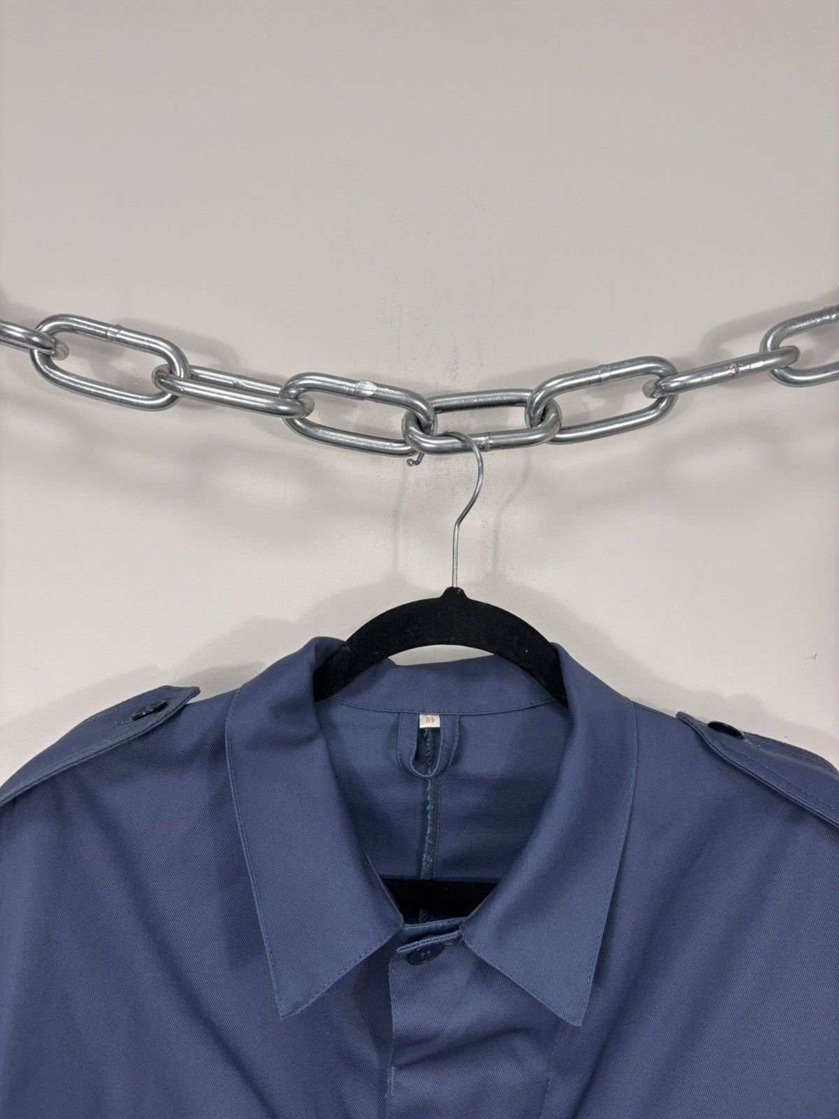 Other Vintage German Workwear Blue Utility Industrial Jacket Coat Size US M / EU 48-50 / 2 - 10 Thumbnail