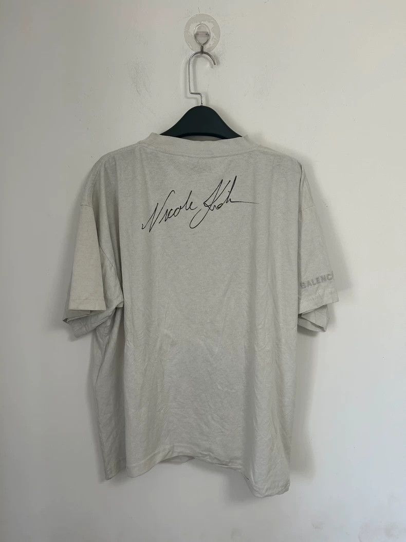 Balenciaga Balenciaga Brand Ambassador White Portrait Pleated Short S Size US M / EU 48-50 / 2 - 2 Thumbnail