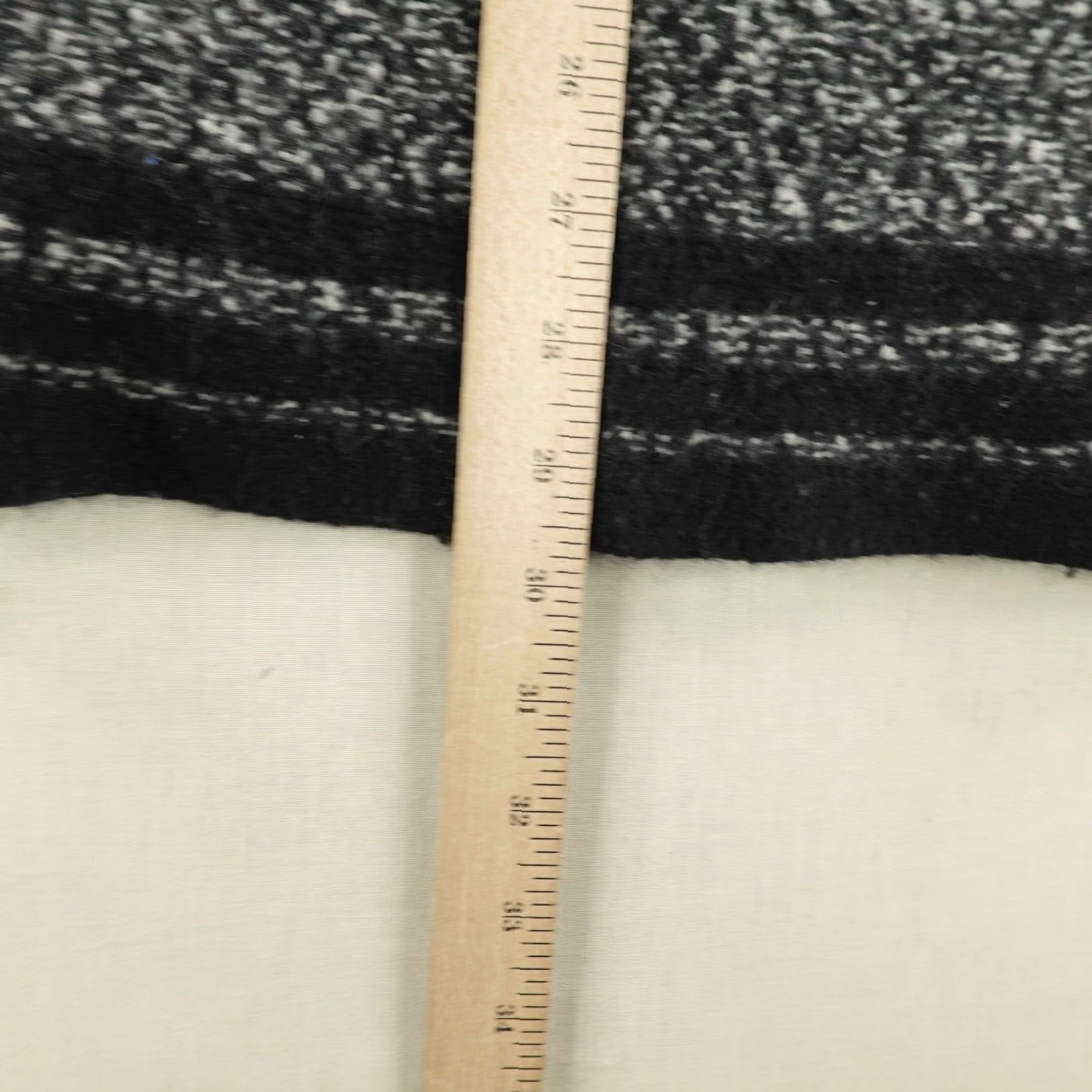 Athleta VINTAGE Athleta Sweater Cardigan Women Small Black White Stripes Open Front Wool Cashmere Knit 90s Mens? Size S / US 4 / IT 40 - 7 Thumbnail