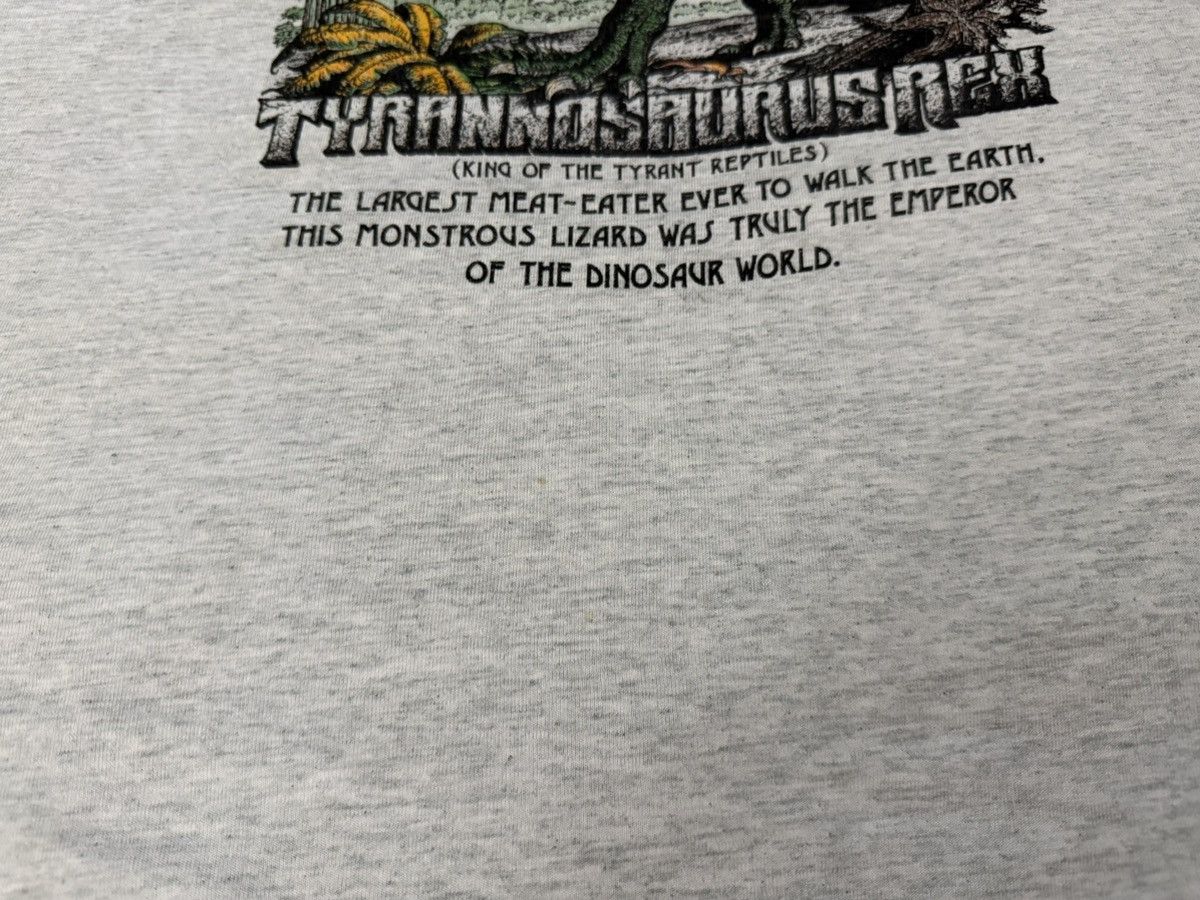 Vintage 🦖Vintage 90s Tyrannosaurus🦖T-Shirt Size US L / EU 52-54 / 3 - 3 Thumbnail