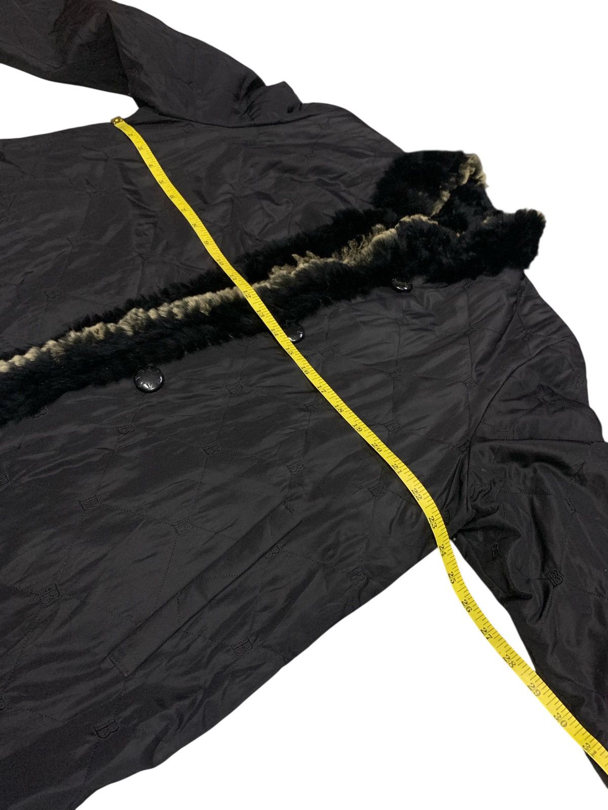 Balmain Vintage 90's Balmain Paris Riversible Faux Fur Jacket Size US L / EU 52-54 / 3 - 15 Thumbnail