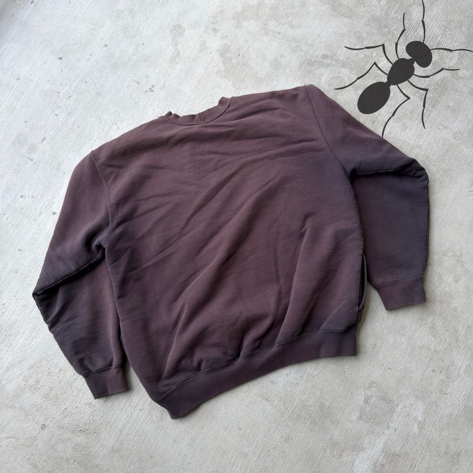 Carhartt × Vintage Carhartt faded black work wear crewneck sweatshirt Size US L / EU 52-54 / 3 - 6 Thumbnail