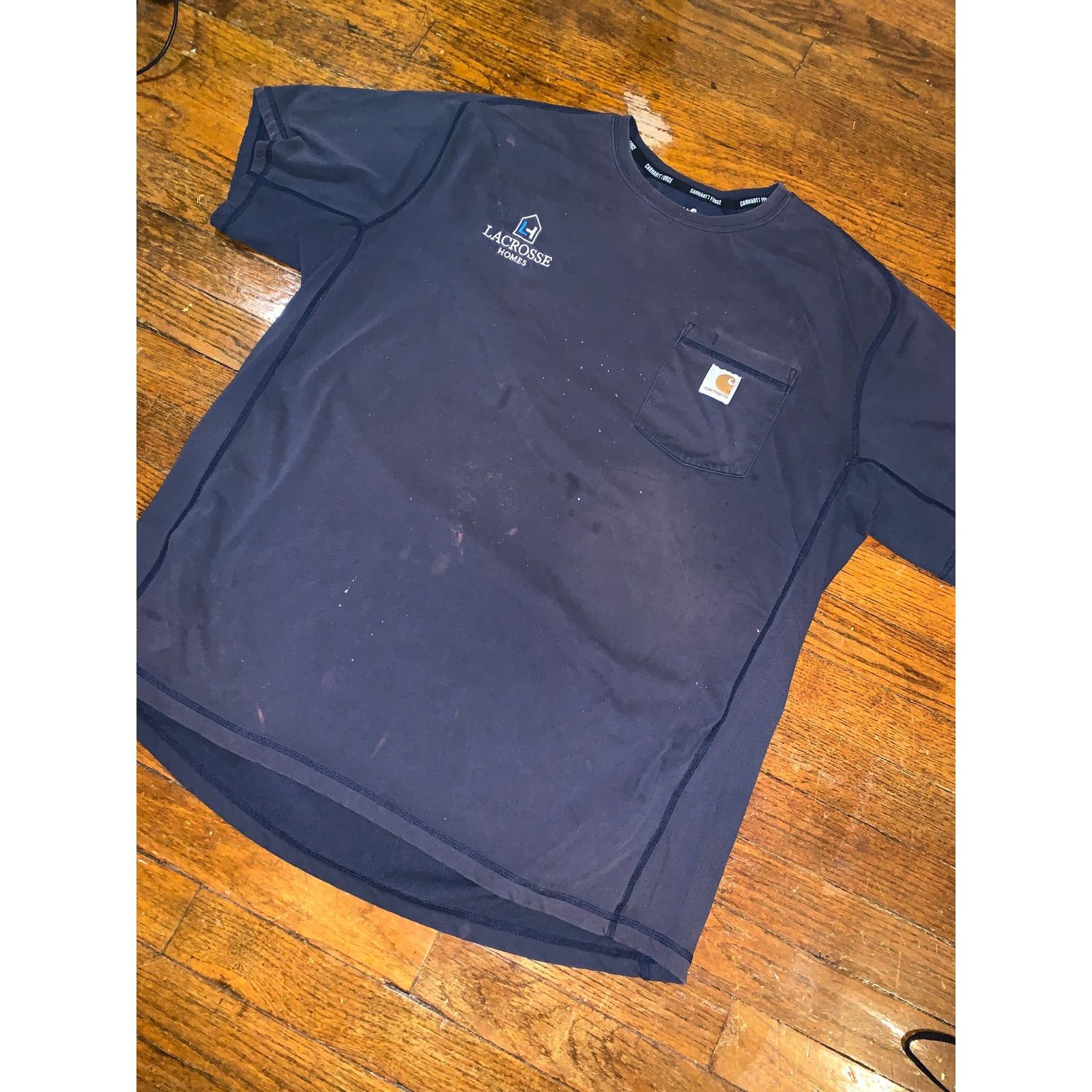Carhartt Carhartt Force Pocket T Shirt XL Workwear Distressed Size US XL / EU 56 / 4 - 2 Thumbnail
