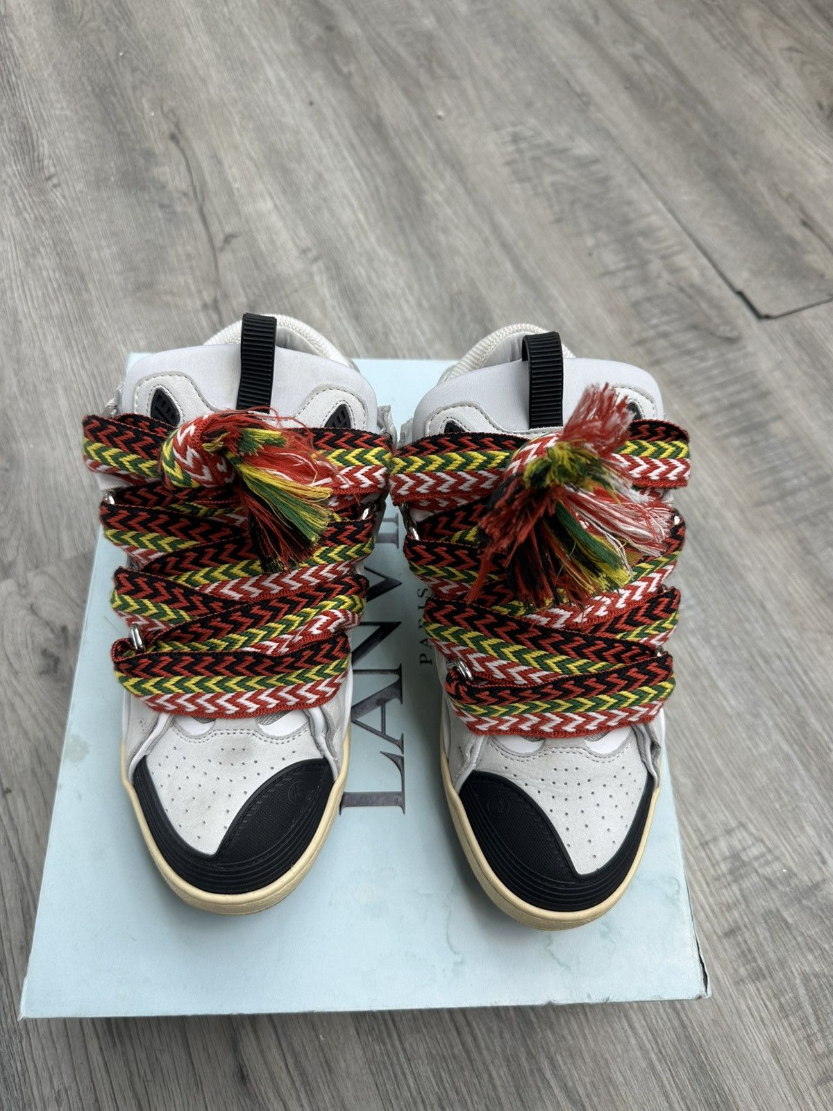 Lanvin Lanvin Curb Sneaker White Size US 9 / EU 42 - 4 Thumbnail