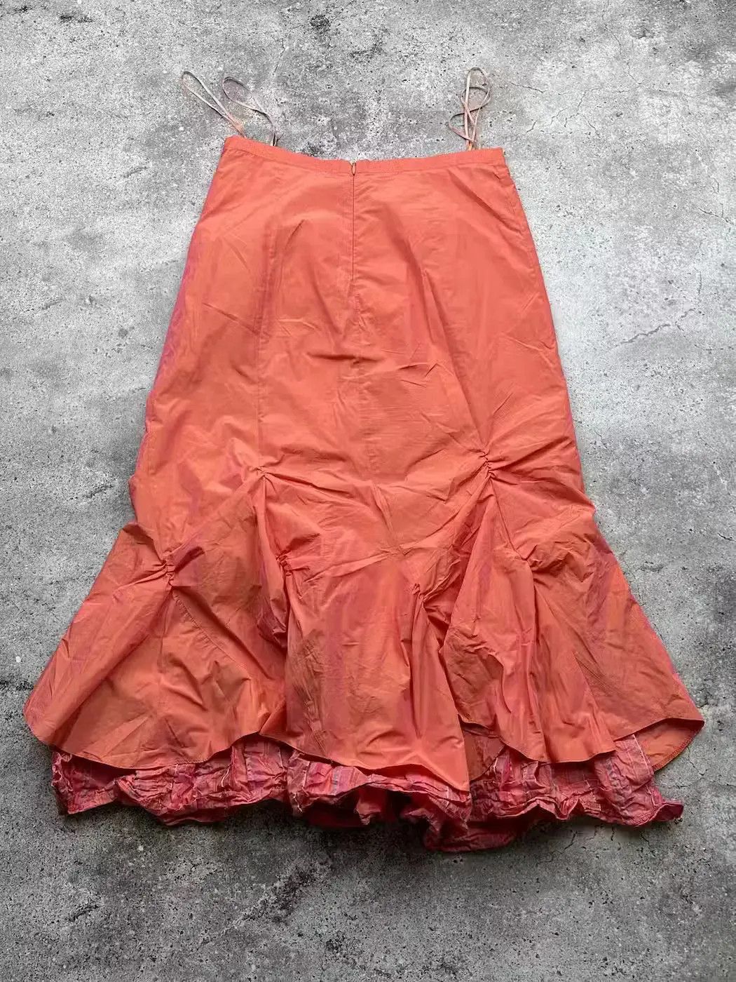Japanese Brand Vintage Maxi Super Flare Skirt C107(V76)(E8) Size 30" / US 8 / IT 44 - 4 Thumbnail
