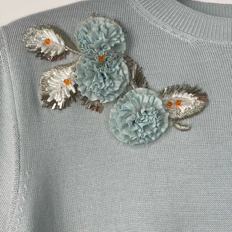 Dior Dior Size 36 Cashmere knitted short sleeves 2503-Nextarrow Size US XS / EU 42 / 0 - 4 Thumbnail