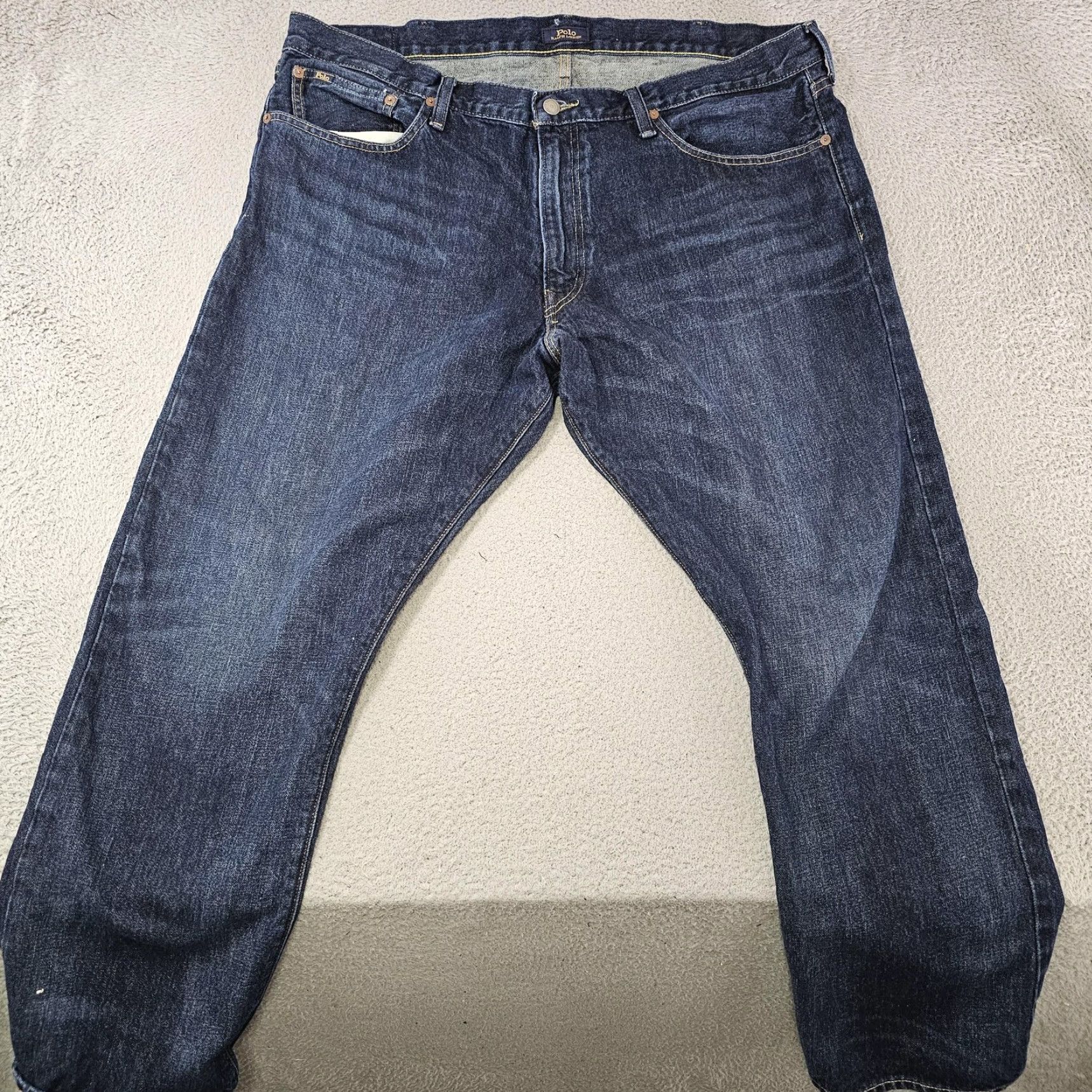 Polo Ralph Lauren Polo Ralph Lauren Jeans Mens 40x28 Hampton Relaxed Straight Denim Size US L / EU 52-54 / 3 - 2 Thumbnail