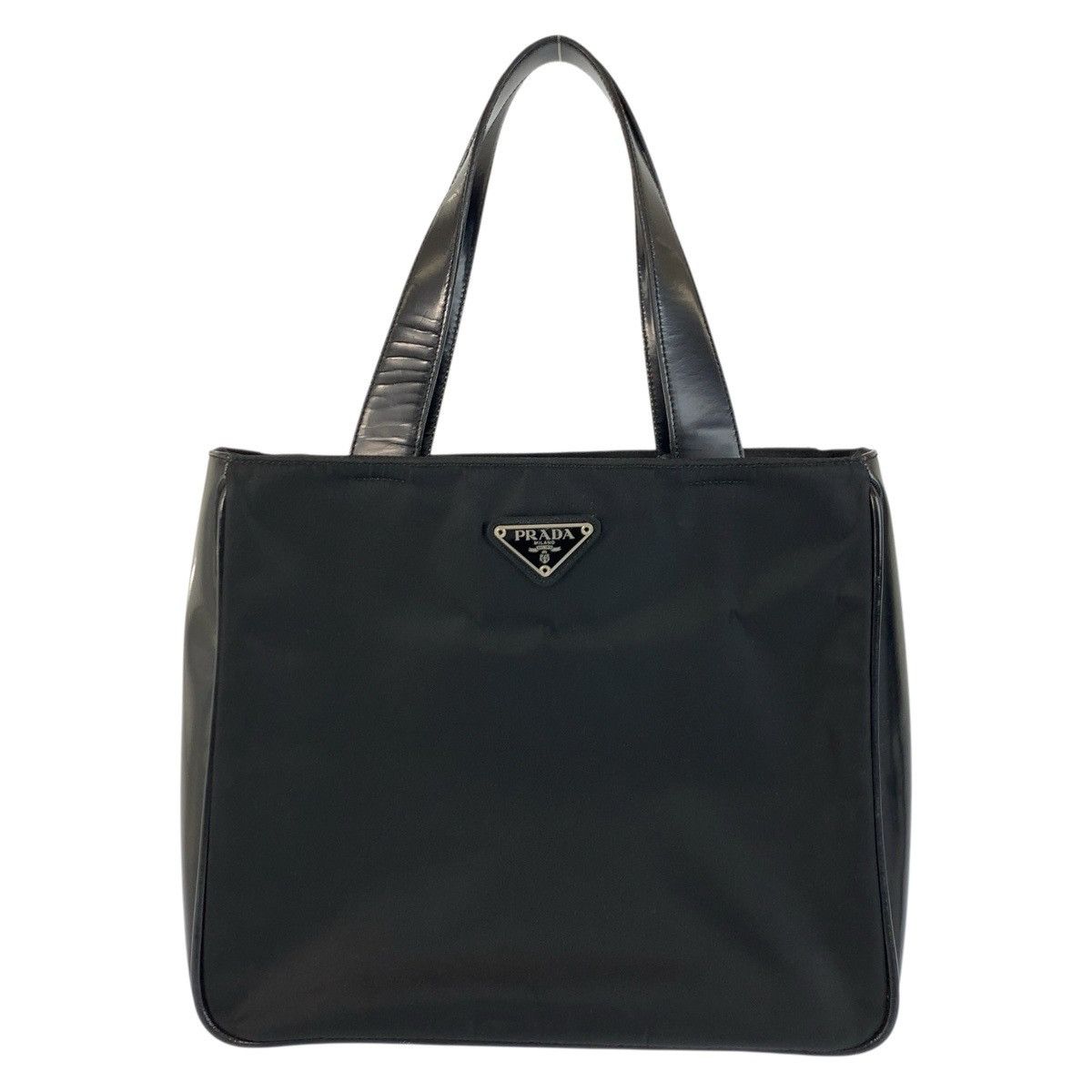 Prada Prada Prada Tessuto Nylon Leather Handbag Textile Tote Bag DUTY FREE for USA Size ONE SIZE - 1 Thumbnail