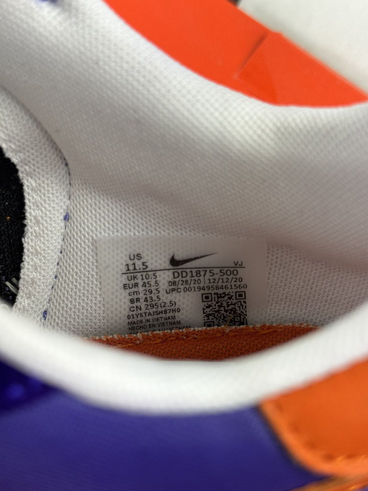 Nike × Sacai NIKE VAPORWAFFLE SACAI SNEAKERS Size US 11.5 / EU 44-45 - 12 Thumbnail