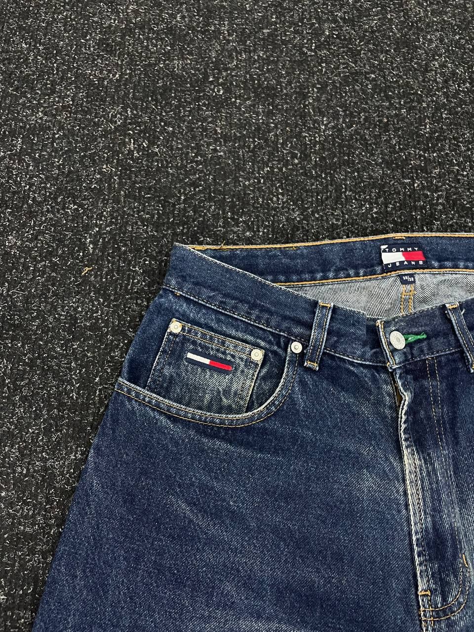 Hysteric Glamour × Le Grande Bleu (L.G.B.) × Tommy Hilfiger TOMMY HYSTERIC GLAMOUR BALENCIAGA STYLE FLARED PANTS Size US 32 / EU 48 - 4 Thumbnail