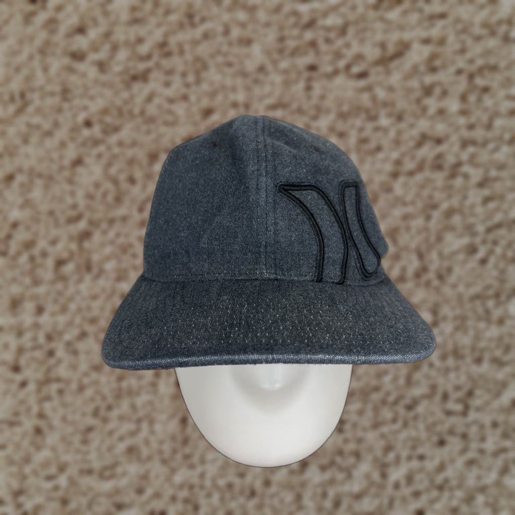 Hurley Hurley Hat Cap Fitted Adult Large Gray Blue Stretch Flexfit Cotton Blend Skate Baseball Cap Mens L Blue Casual Vintage? Size ONE SIZE - 1 Thumbnail