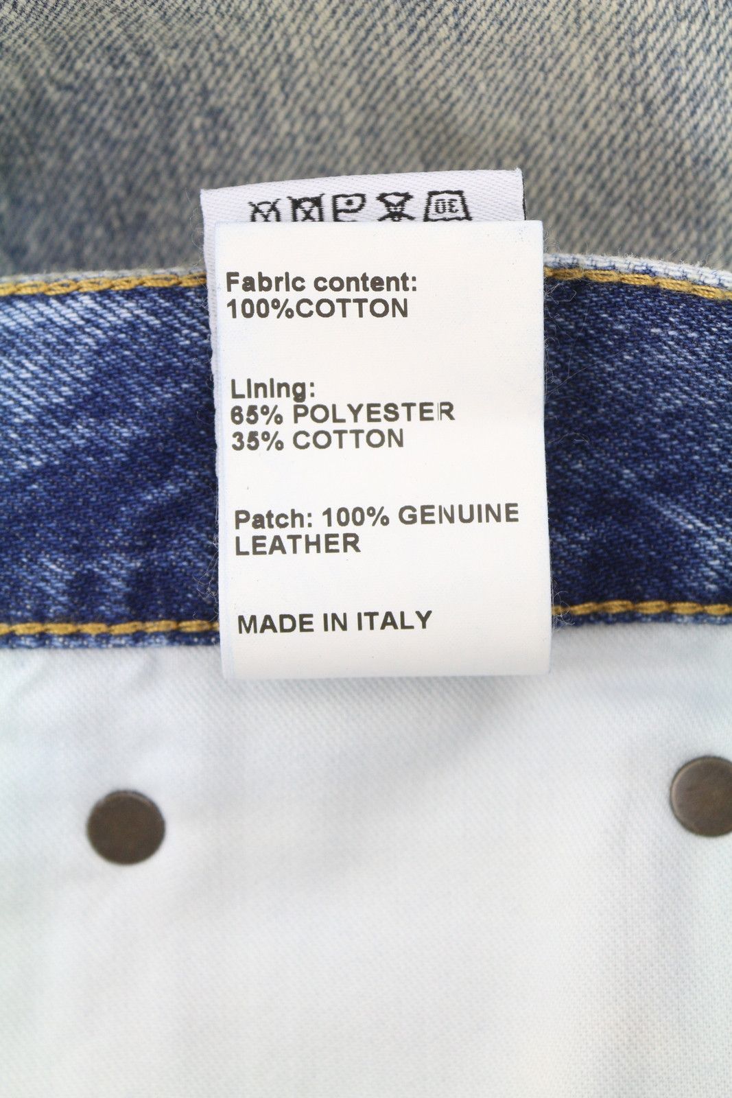 R13 BOYFRIEND 27 Jasper Cropped Blue PF25 Jeans 87190 Size 27" / US 4 / IT 40 - 10 Thumbnail