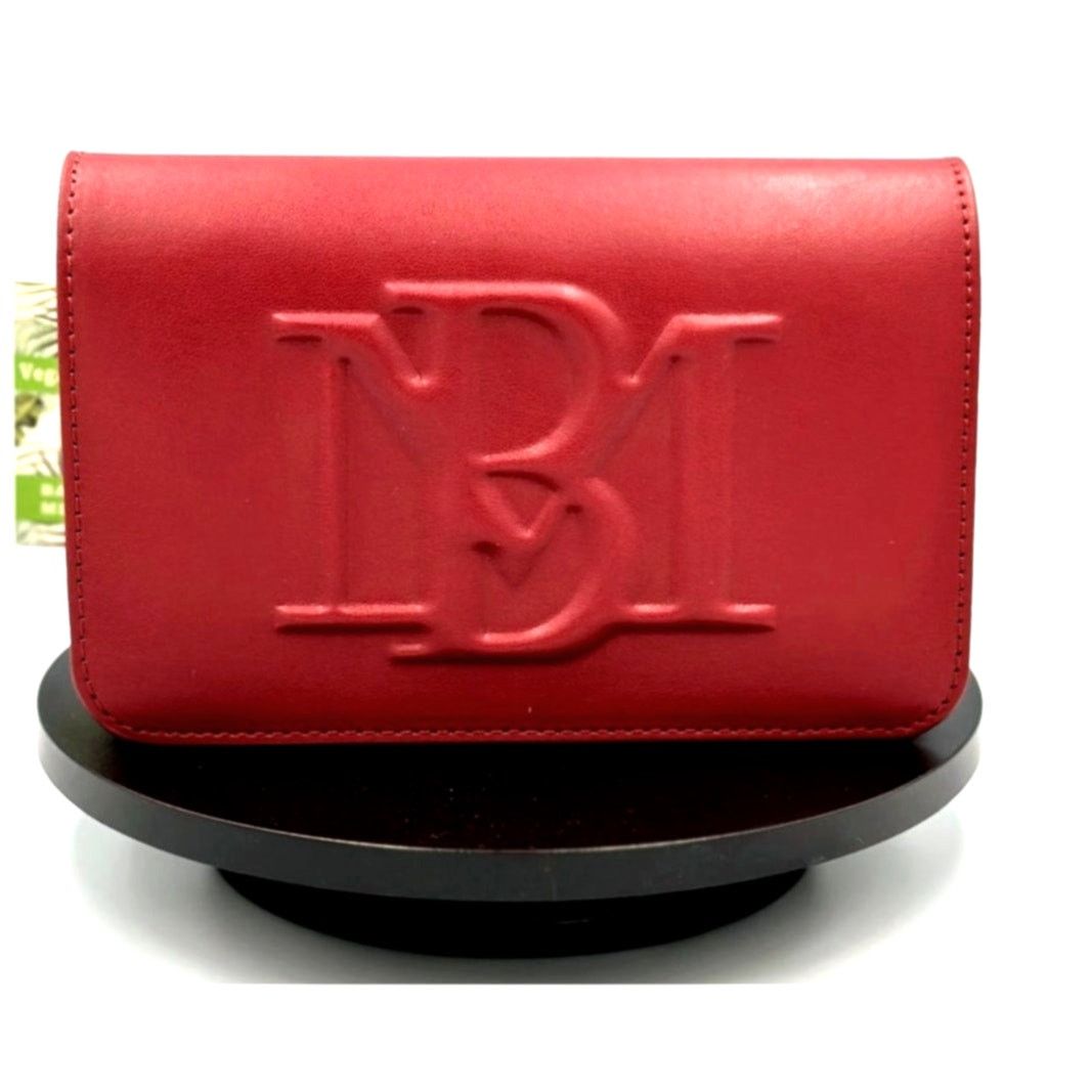 Badgley Mischka Badgley Mischka Debossed Logo Crossbody - Brick Red Size ONE SIZE - 4 Thumbnail