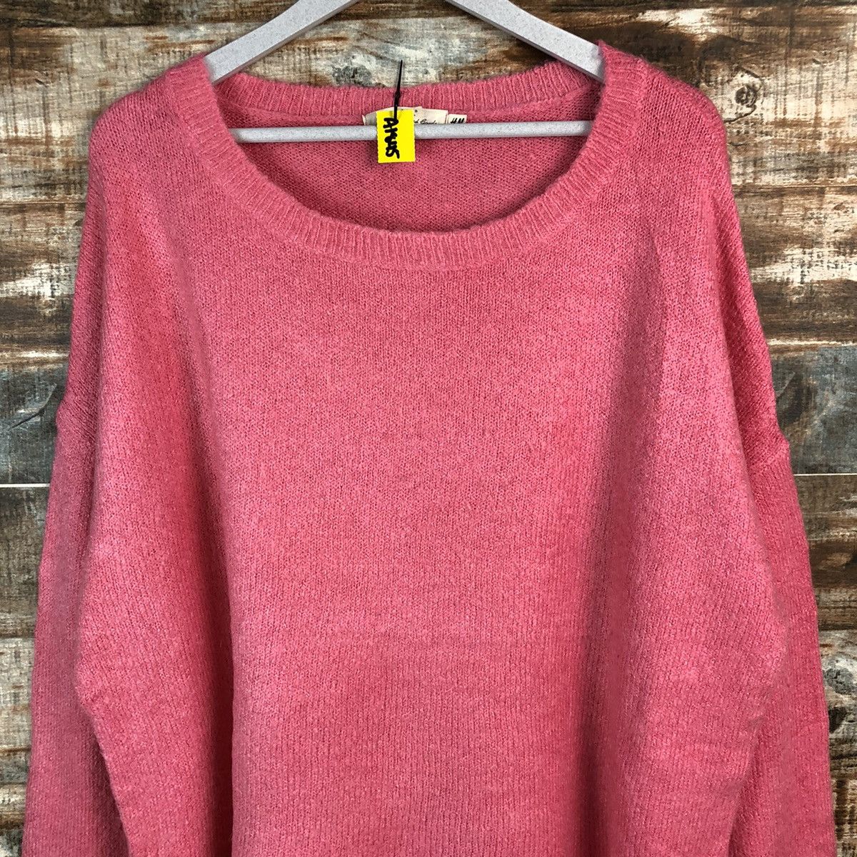 Homespun Knitwear × Japanese Brand H&M Pink Knitwear #A1845 Size L / US 10 / IT 46 - 5 Thumbnail