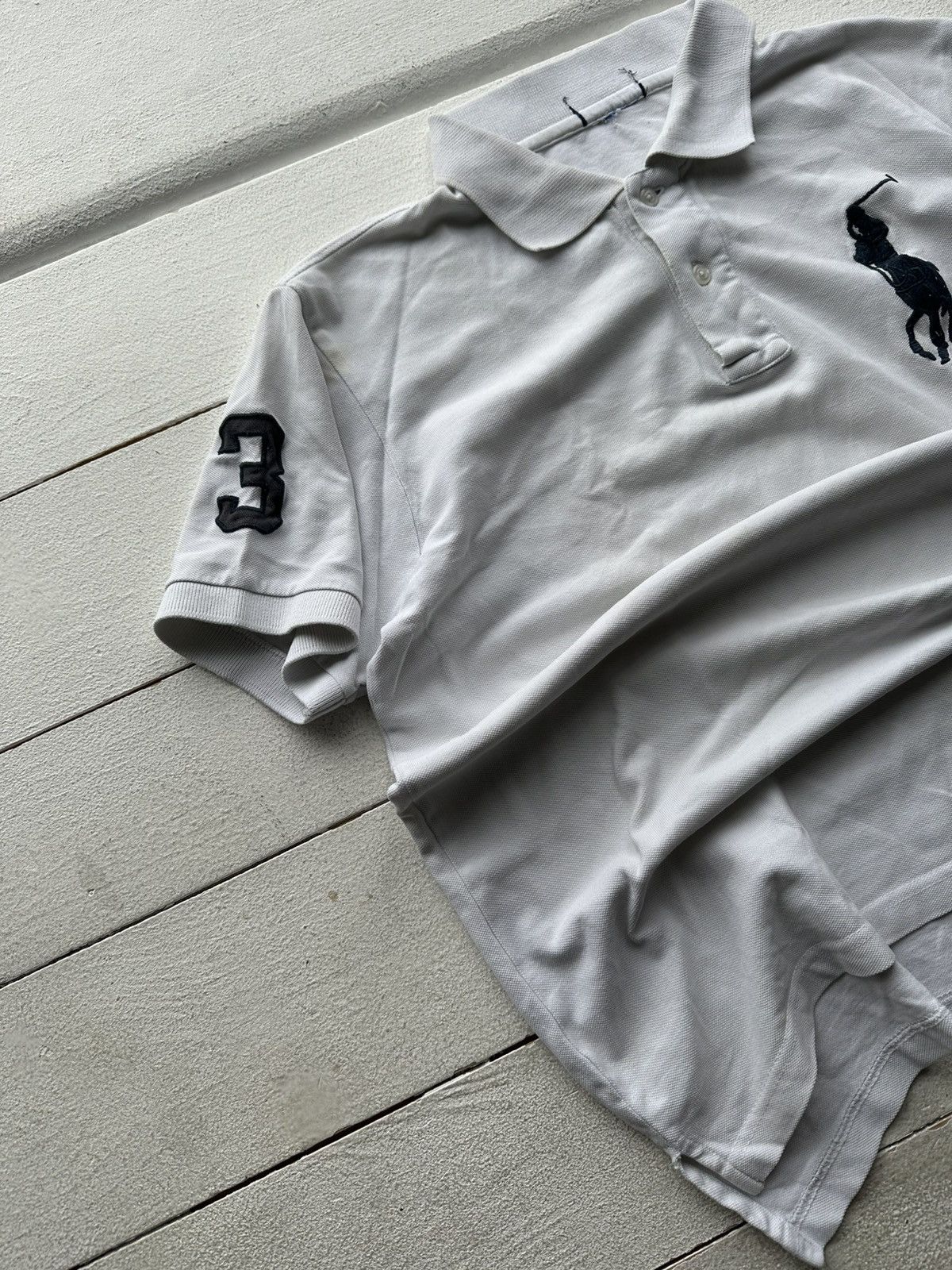 Polo Ralph Lauren × Vintage ❗️Vintage POLO Shirt Polo Ralph Lauren #3 USA Chief Keef styl Size US M / EU 48-50 / 2 - 2 Thumbnail