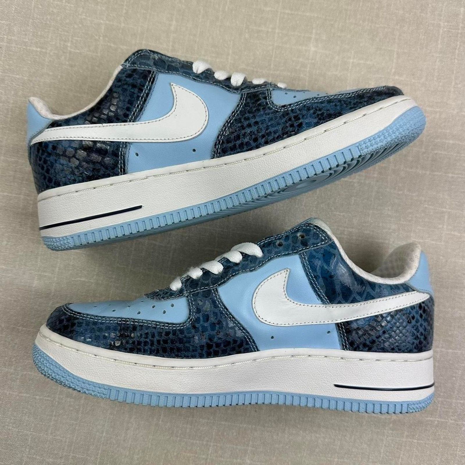 Nike 2006 Nike Air Force 1 Low “Ice Blue” Size US 8 / IT 38 - 4 Thumbnail