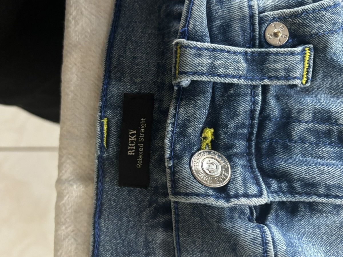 True Religion True religon jeans with yellow Size US 33 - 2 Thumbnail