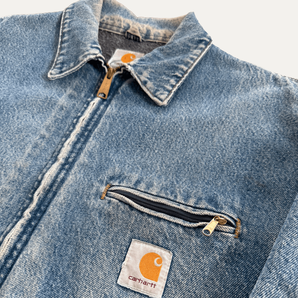 Carhartt RARE Vintage Carhartt J110 DST Denim Detroit Jacket, XL Size US XL / EU 56 / 4 - 4 Thumbnail
