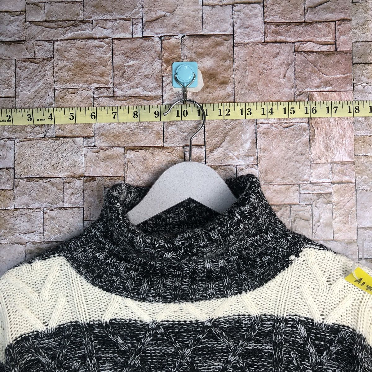 Homespun Knitwear × Japanese Brand × Solid and Striped Lock Heaven Stripe Knitwear like kurt cobain #A190 Size M / US 6-8 / IT 42-44 - 4 Thumbnail