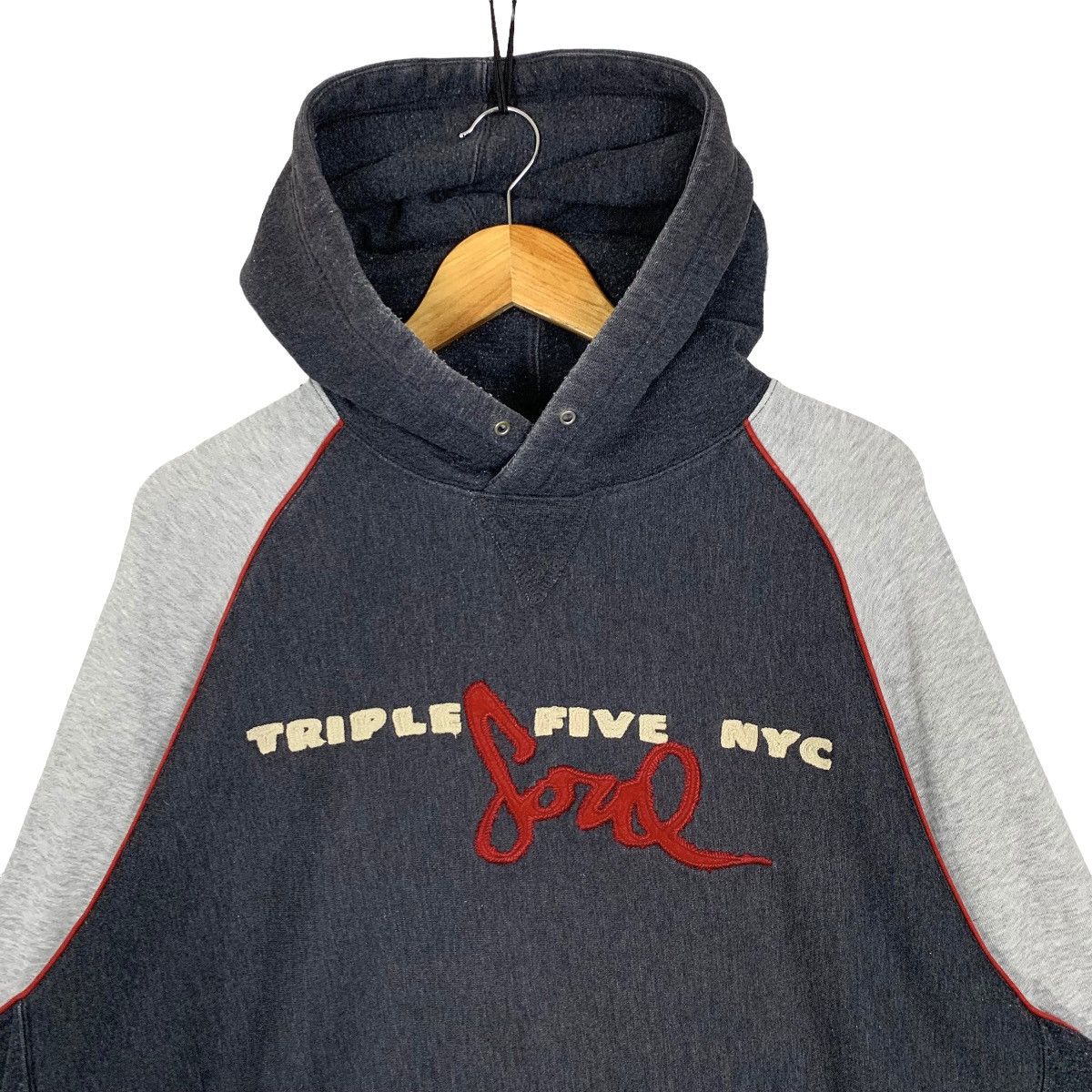 Vintage Triple 5 Soul NYC Big Size Hoodie Size XL