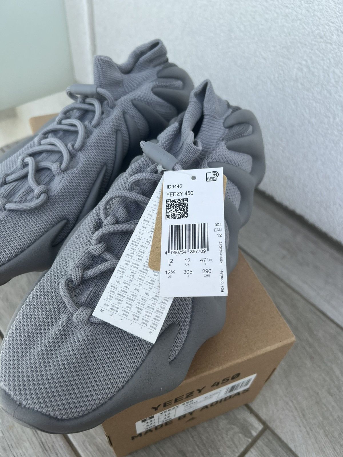Adidas Adidas Yeezy 450 x Yeezy 350 x Balenciaga Size US 12.5 / EU 45-46 - 2 Thumbnail
