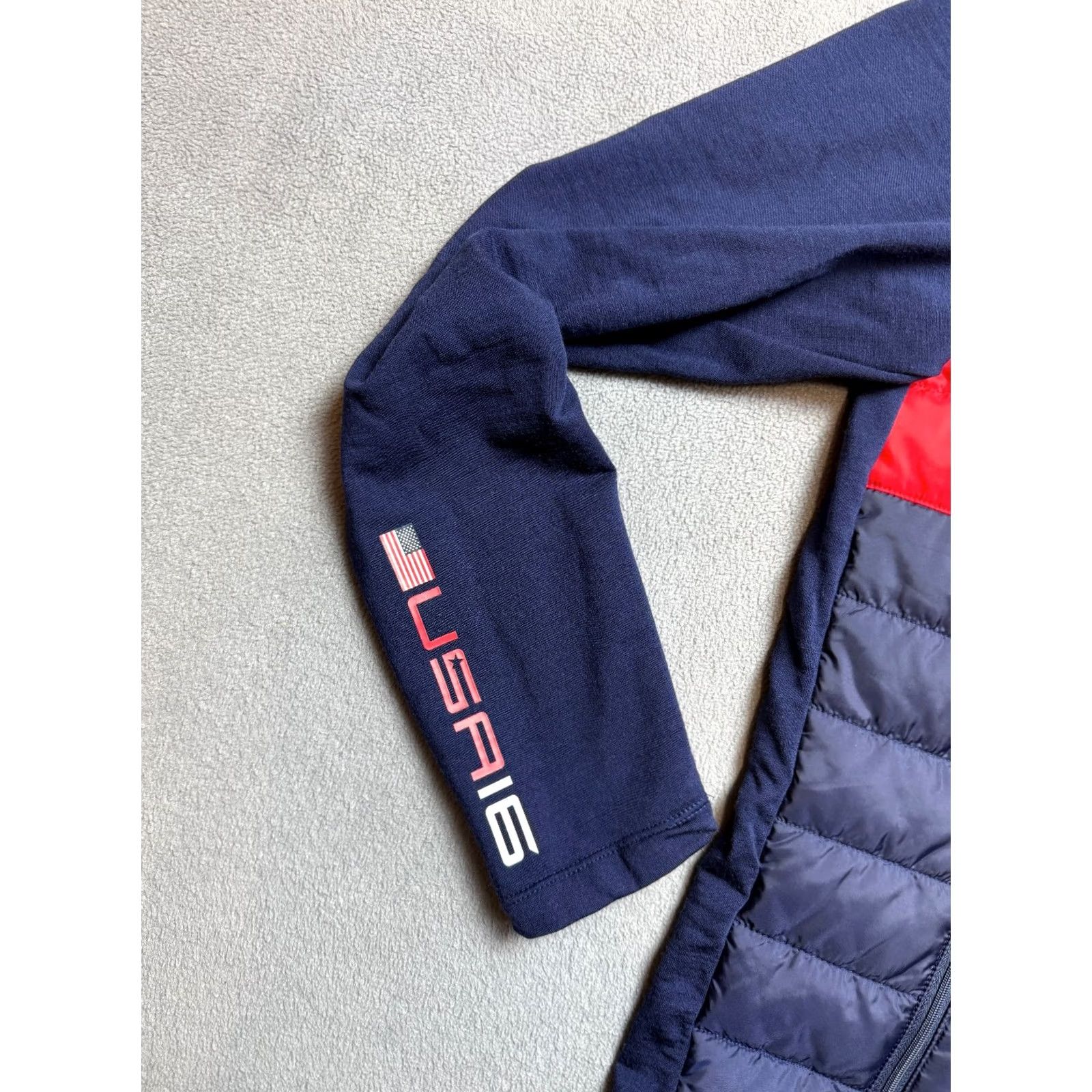 Ralph Lauren Ralph Lauren RLX Jacket Mens L Ryder Cup 2016 USA Blue Wool/Polyester Jacket Men Large Blue Ryder Cup 2016 Mens Size US L / EU 52-54 / 3 - 5 Thumbnail