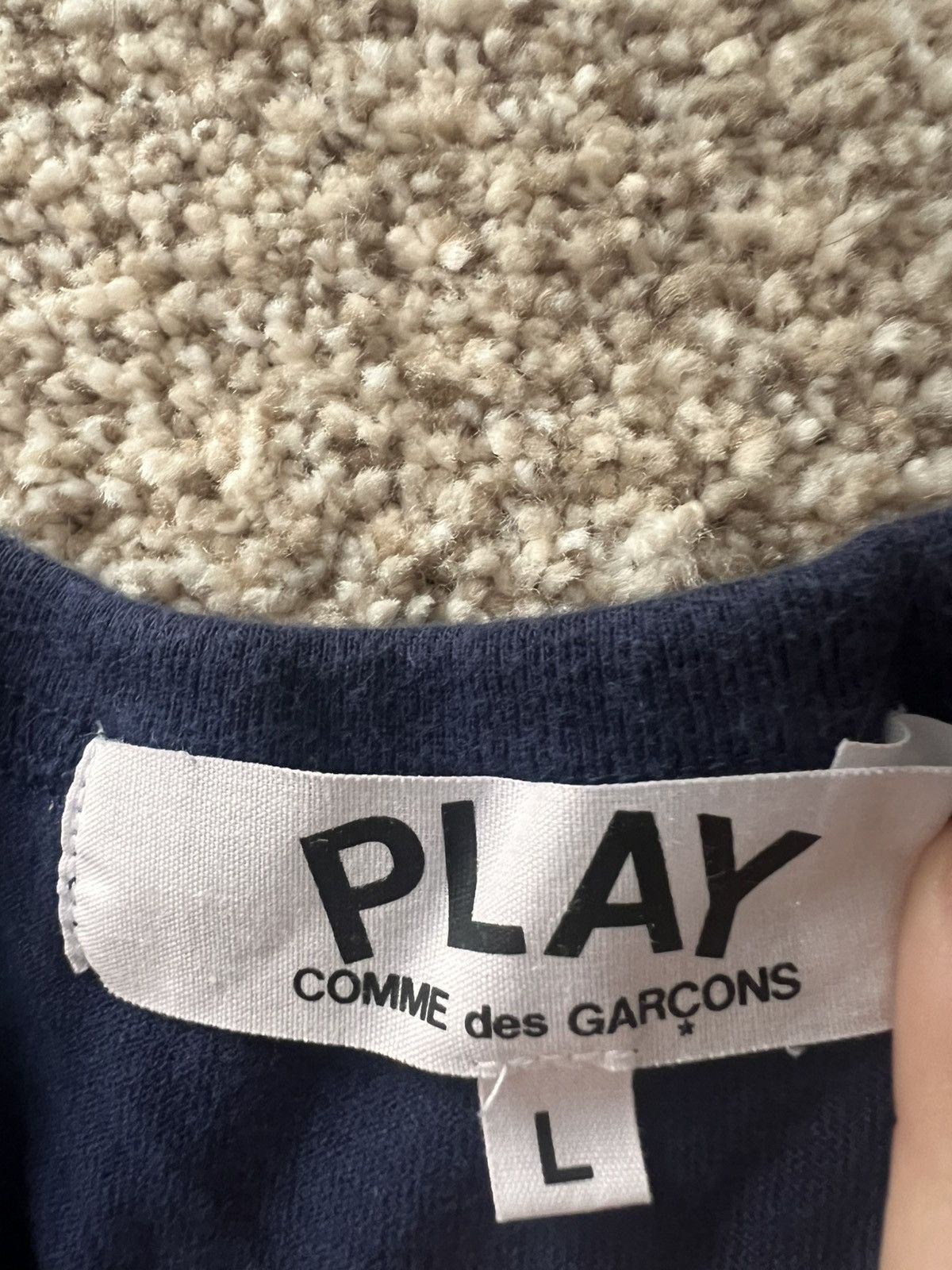 Comme des Garcons Comme Des Garçons Play Mens Tee Size US L / EU 52-54 / 3 - 5 Thumbnail
