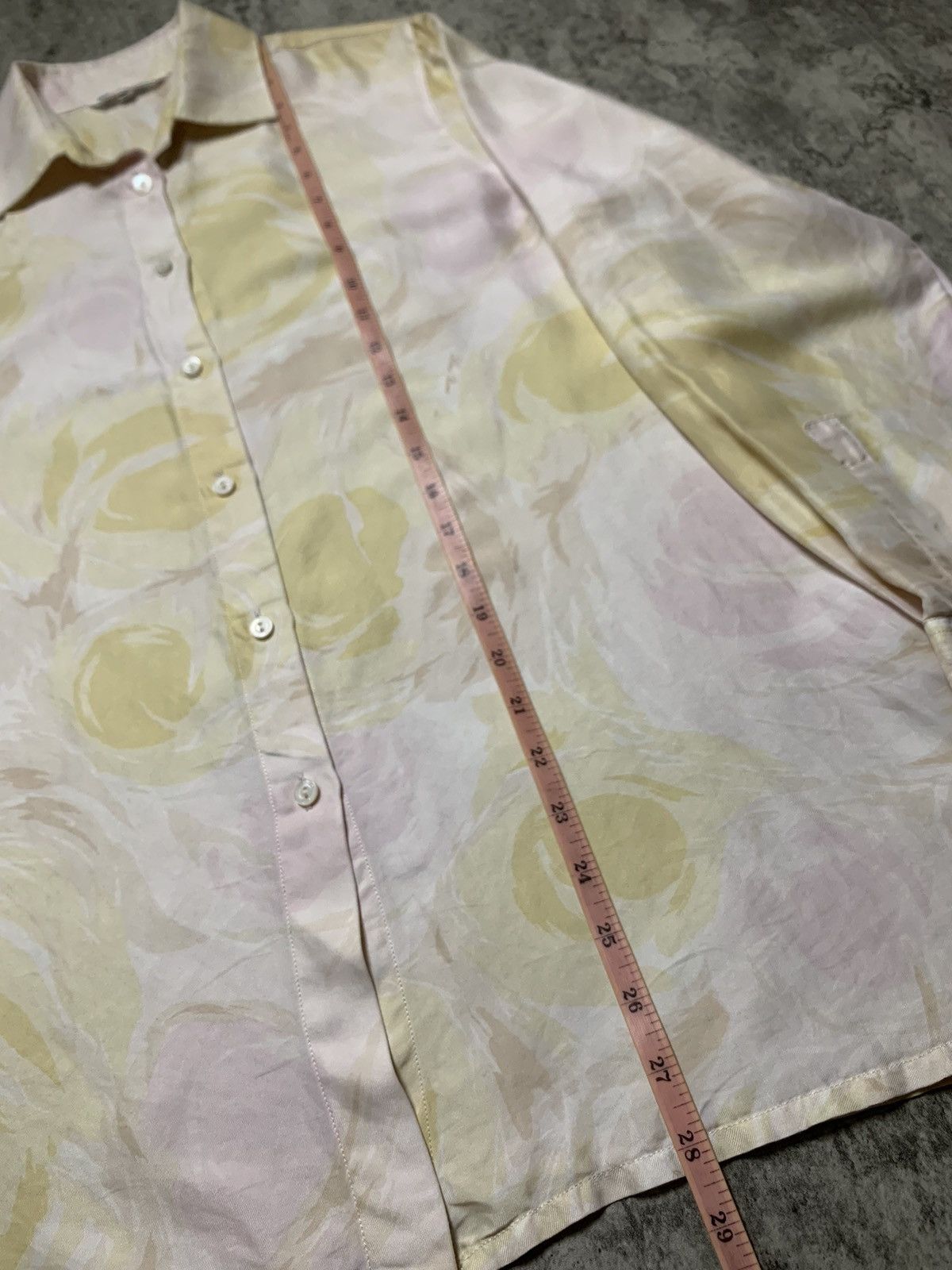 Loro Piana Loro Piana Multicolor Abstract Design Button Up Size L / US 10 / IT 46 - 13 Thumbnail