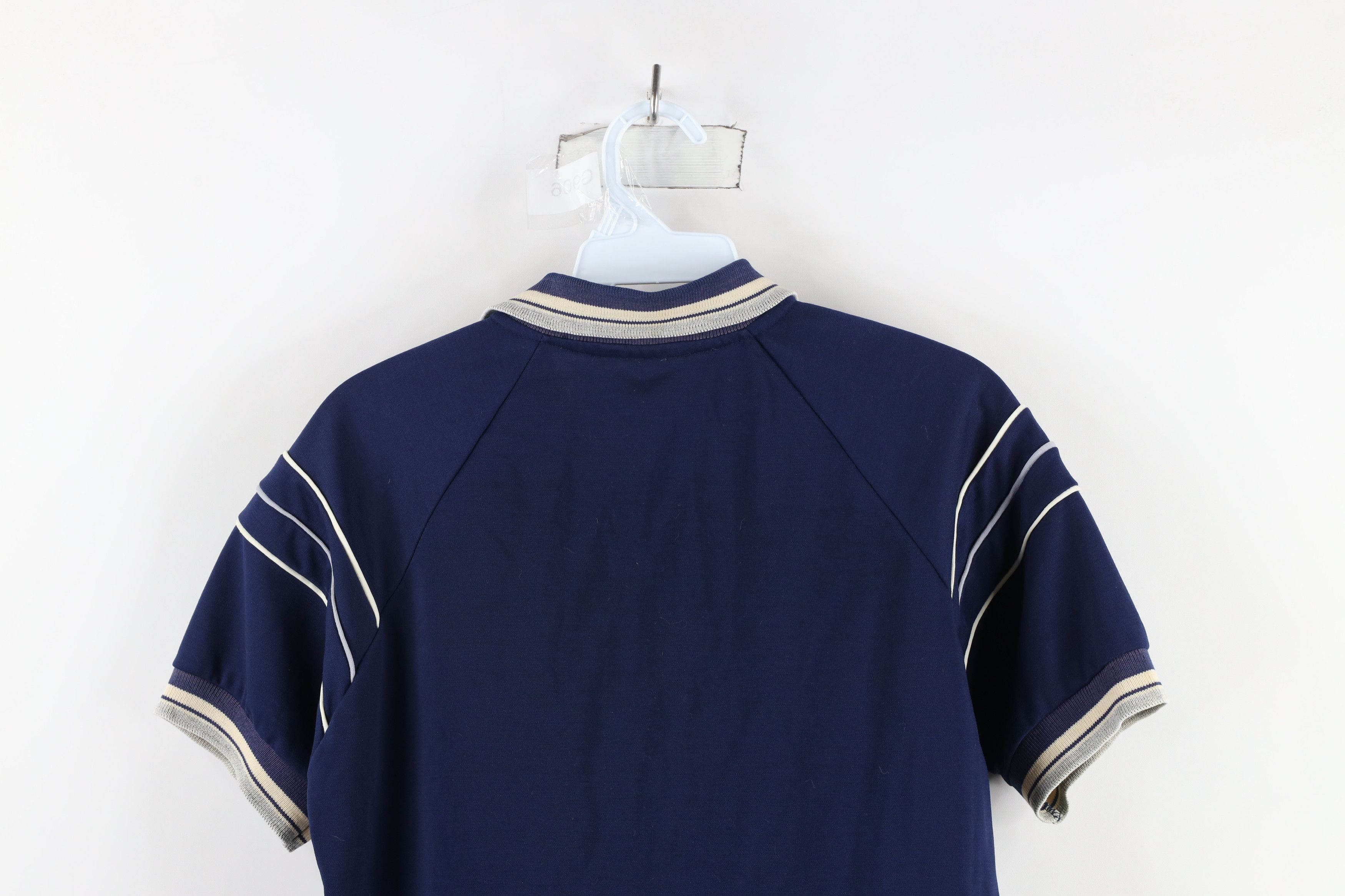 Vintage Vintage 70s Streetwear Striped Knit Collared Polo Shirt USA Size US M / EU 48-50 / 2 - 13 Thumbnail