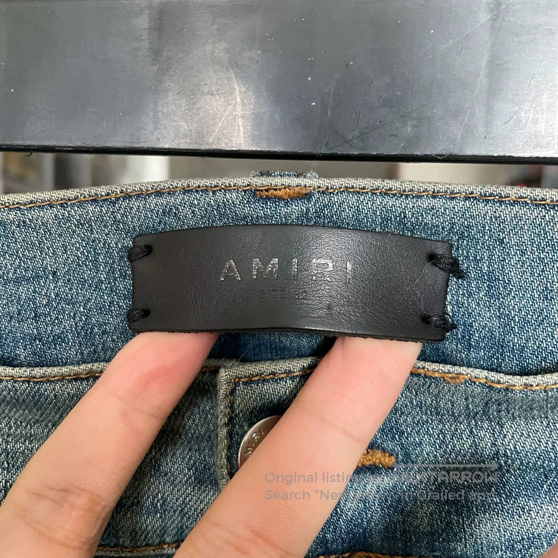 Amiri Amiri Washed Blue Jeans Size 32. Size US 32 / EU 48 - 3 Thumbnail