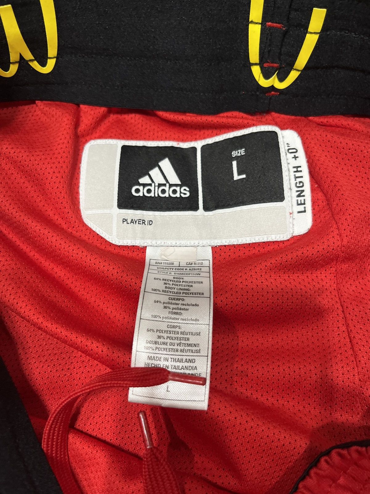 Adidas 2016 Adidas McDonalds All American Game Shorts Sz L Size US 34 / EU 50 - 3 Thumbnail