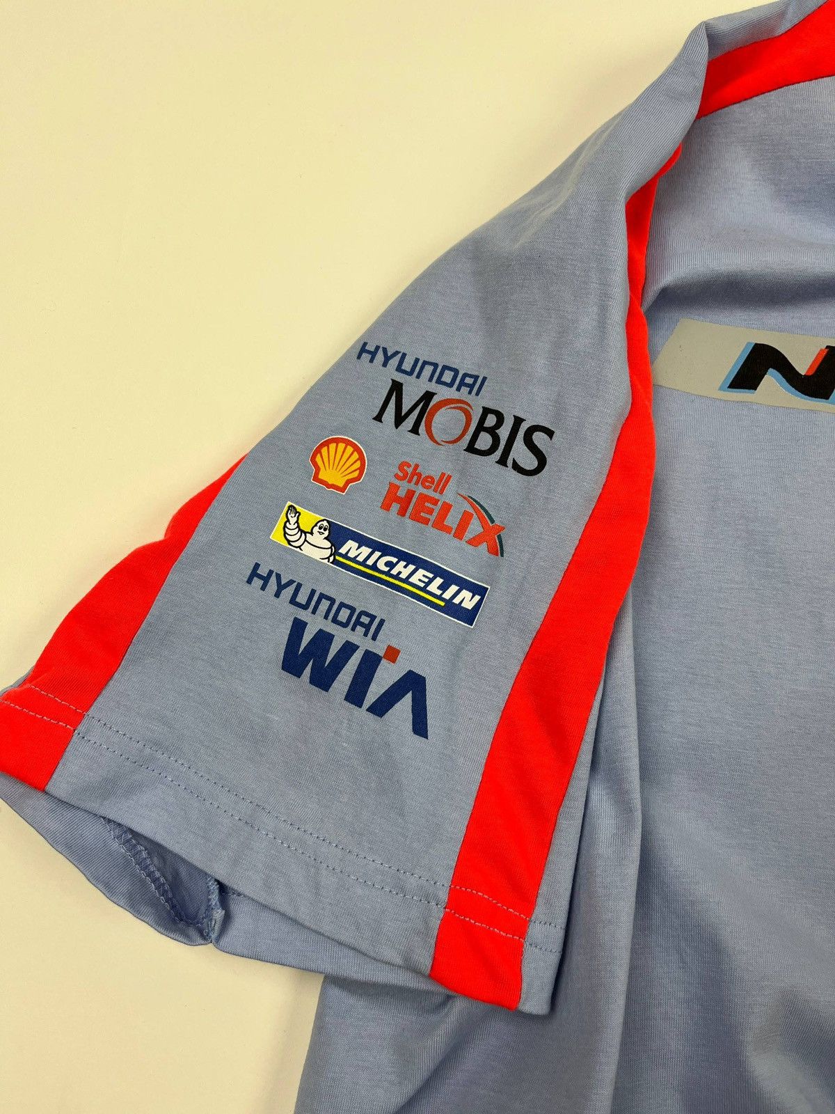 Honda Hyundai Shell World Rally Team WRC Motorsport Tee N Michelin Size US XXL / EU 58 / 5 - 4 Thumbnail