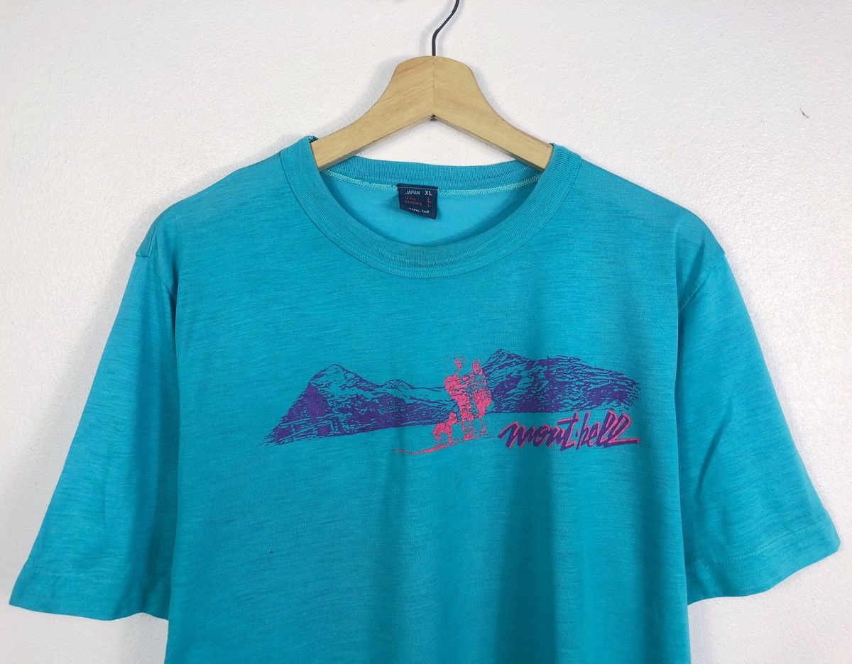 Montbell Rare Vintage 80s Montbell Tee Size US L / EU 52-54 / 3 - 2 Thumbnail