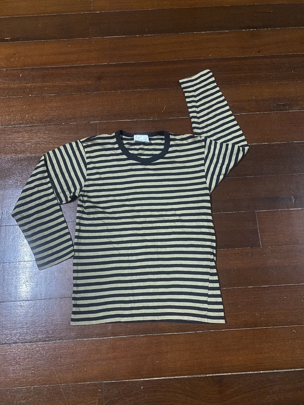 agnes b. Vintage Agnes b Stripe Tshirt Size US M / EU 48-50 / 2 - 3 Thumbnail