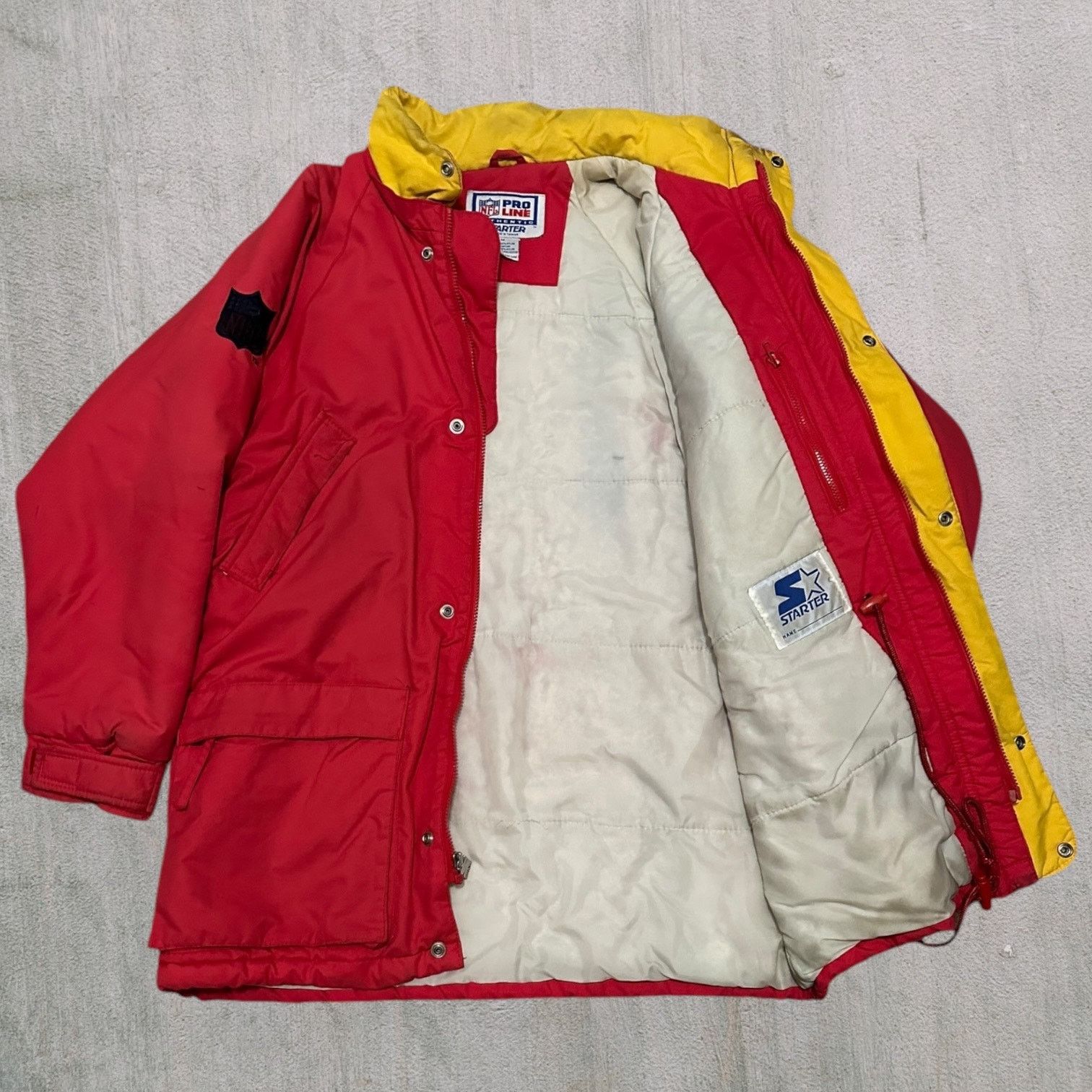 Starter Vintage Chiefs starter jacket Size US M / EU 48-50 / 2 - 2 Thumbnail
