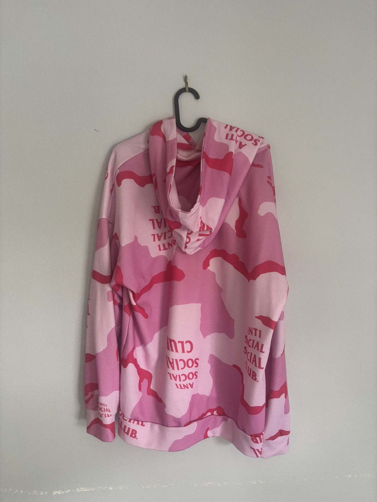 Anti Social Social Club Anti Social Social Club Cotton Candy Hoodie 'Pink Camo' Size US L / EU 52-54 / 3 - 2 Thumbnail