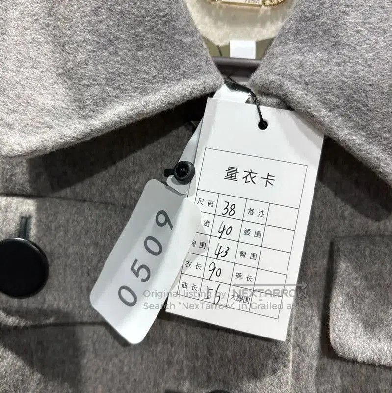 Fendi Fendi Gray Wool Women's Coat . Size M / US 6-8 / IT 42-44 - 6 Thumbnail