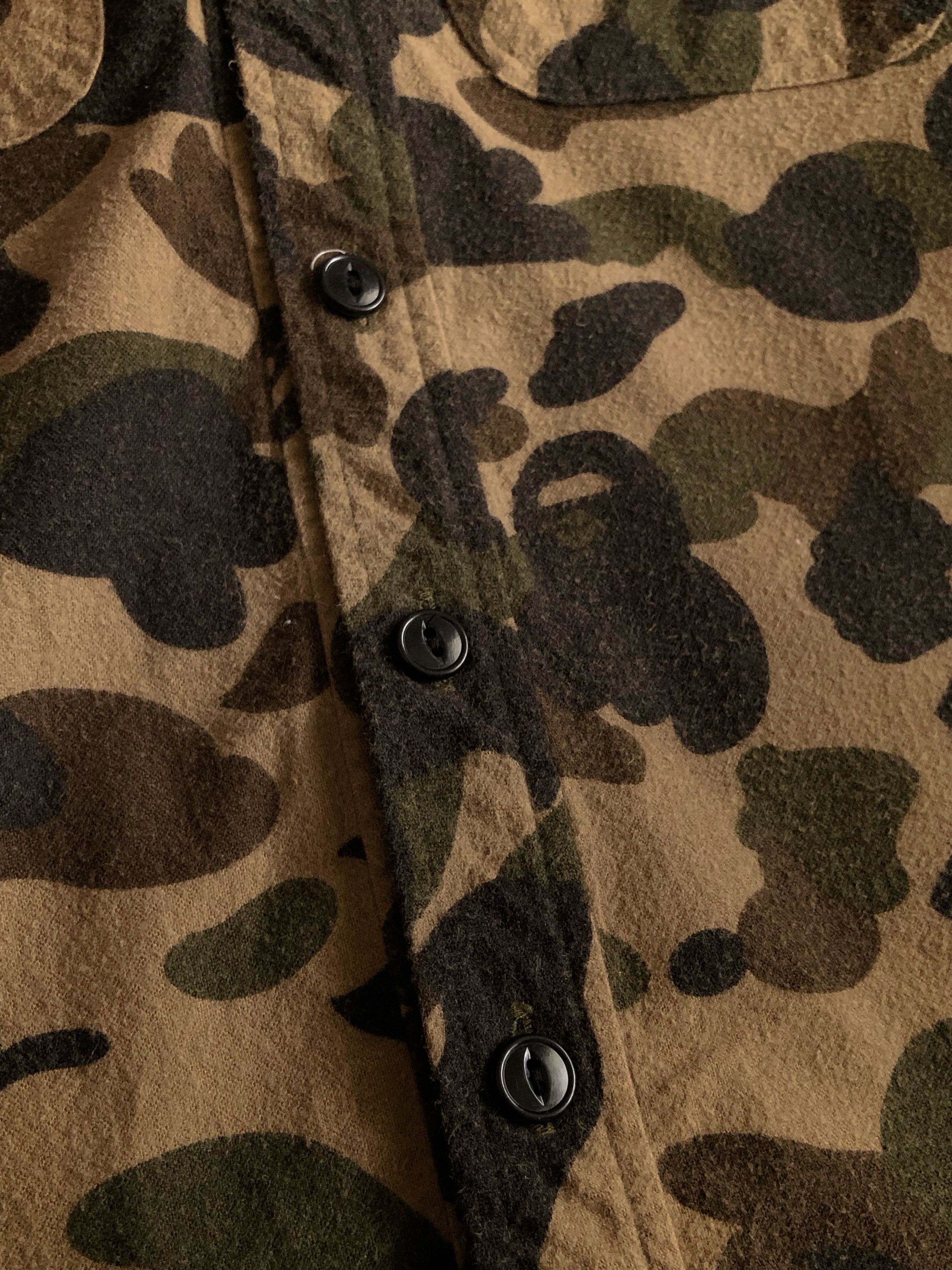 Bape 1ST CAMO SHIRT HOODIE Size US S / EU 44-46 / 1 - 9 Thumbnail