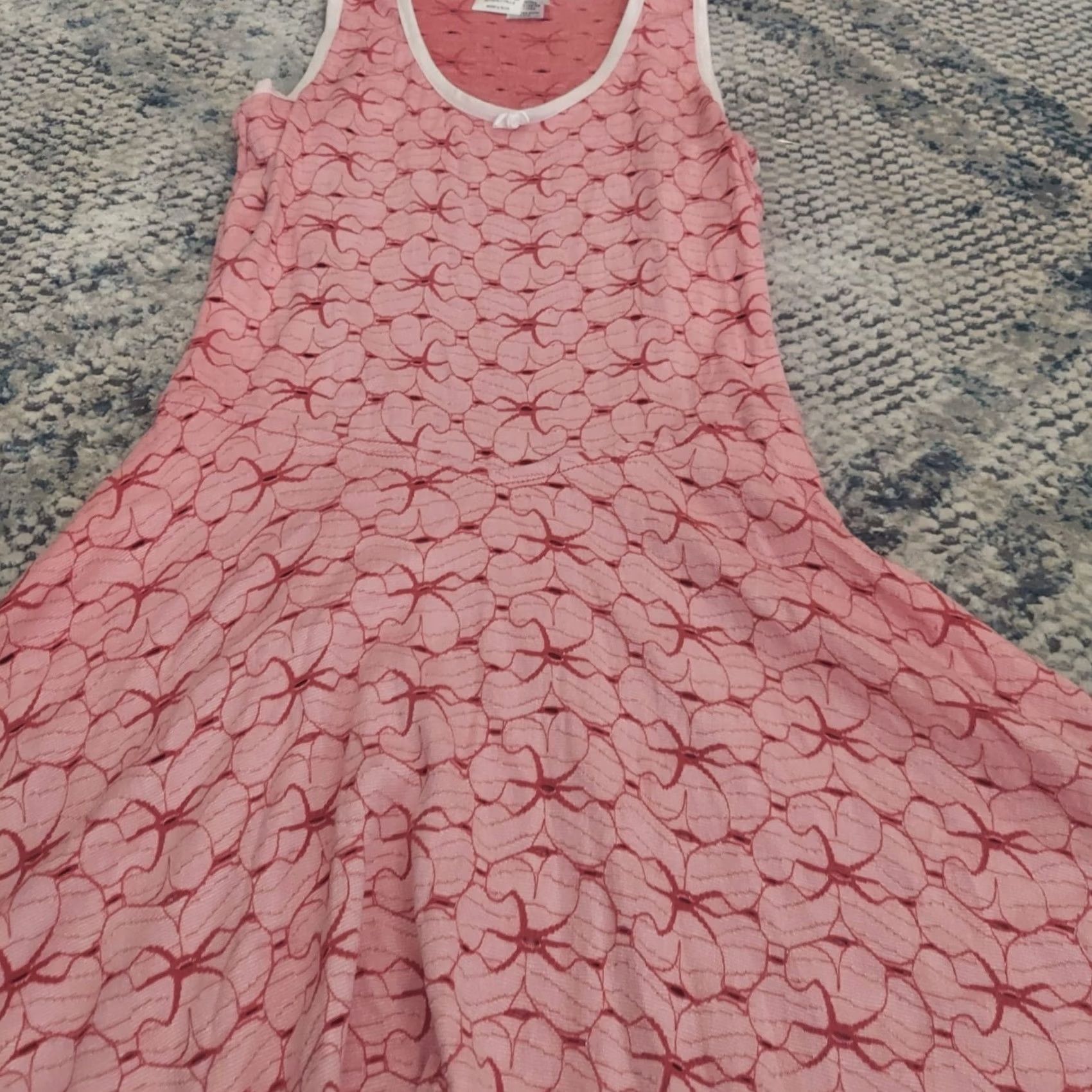 Vintage Biondo Beverly Hills Dress Women's Sleeveless Pink S Maxi Long Casual Party/Cocktail Formal Redefined 90s (none) Size S / US 4 / IT 40 - 4 Thumbnail
