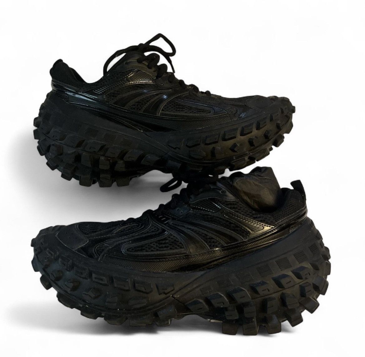 Balenciaga Balenciaga black defender EU size 42 Size US 9 / EU 42 - 2 Thumbnail