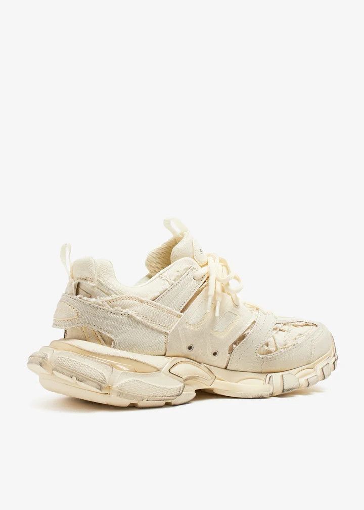 Balenciaga o1tr1nto0825 Track Sneakers Canvas in Beige Size US 9 / EU 42 - 3 Thumbnail