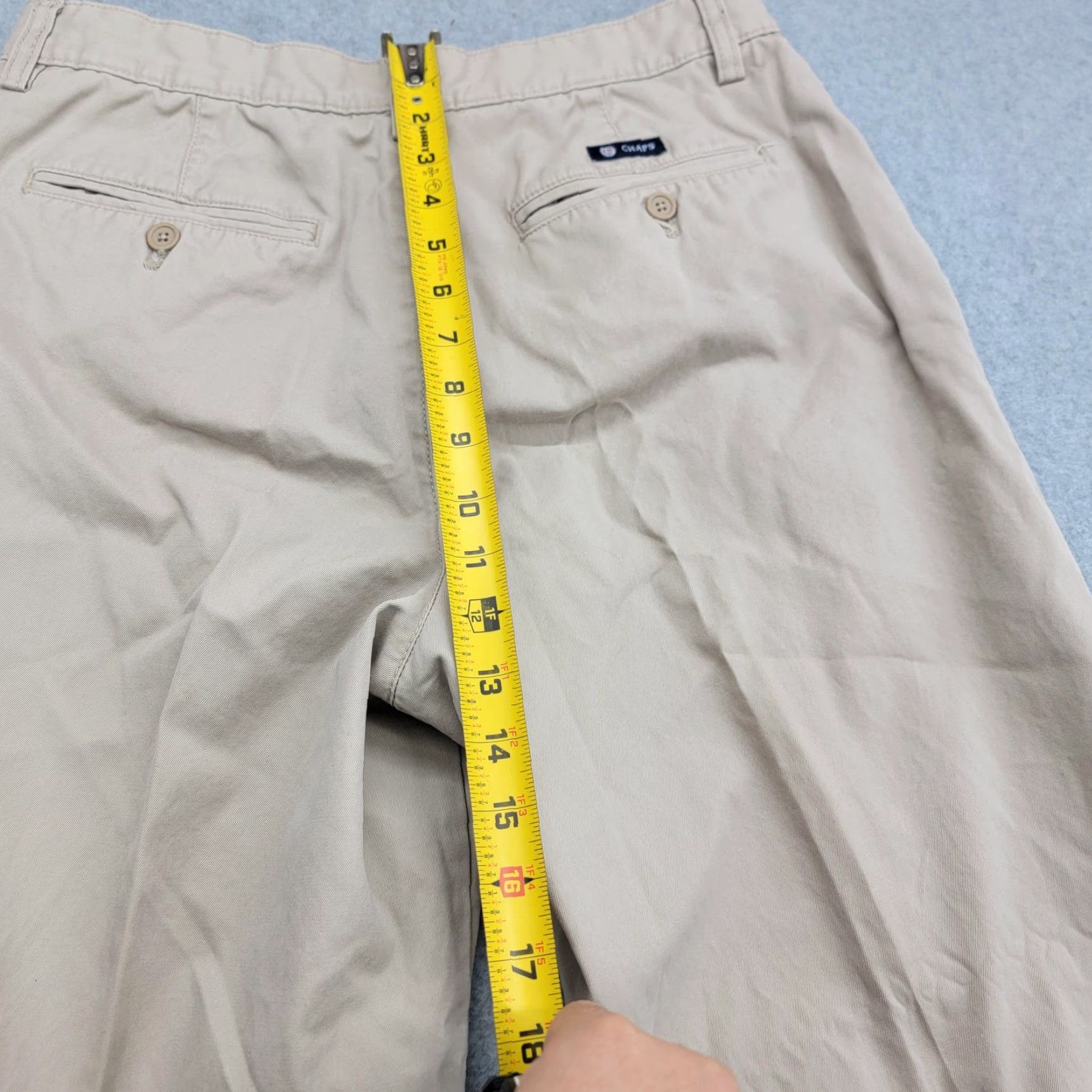 Chaps **Chaps Mens Regular Fit 32x34 Khaki Beige Cotton Casual Pants** User: Chaps Mens Regular Fit 32x34 Khaki Beige Cotton Casual Pants Size US 32 / EU 48 - 7 Thumbnail