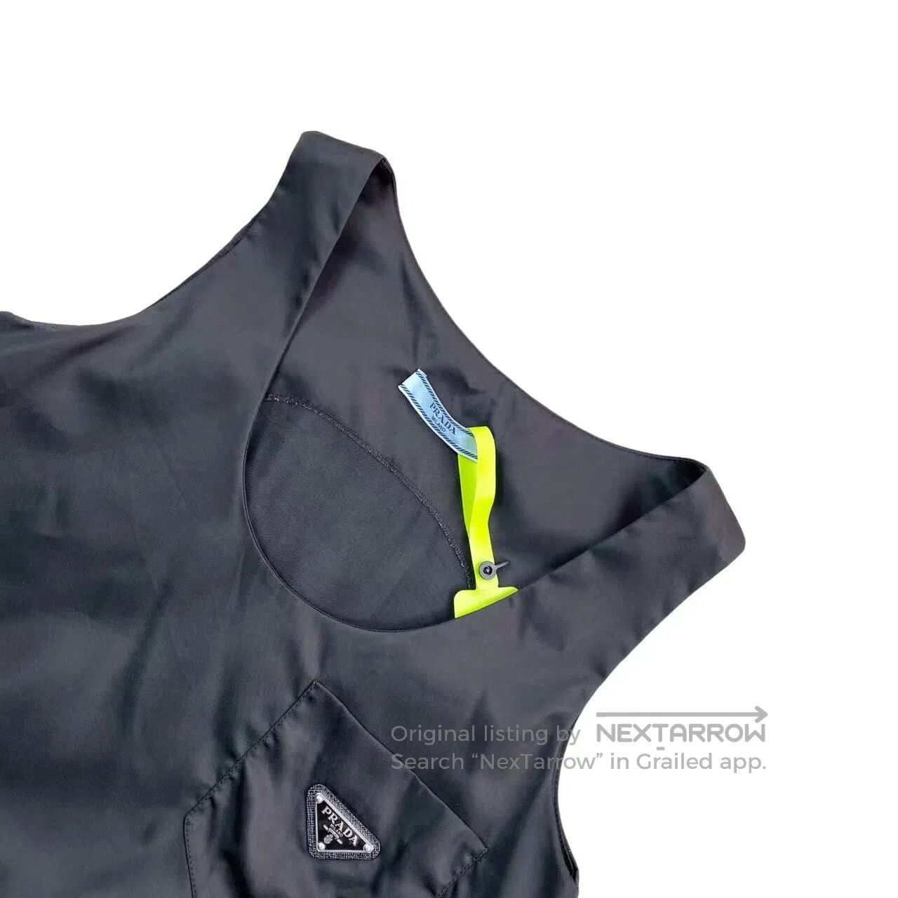 Prada Prada Triangle label sleeveless dress| Size XXS / US 00 / IT 34 - 3 Thumbnail
