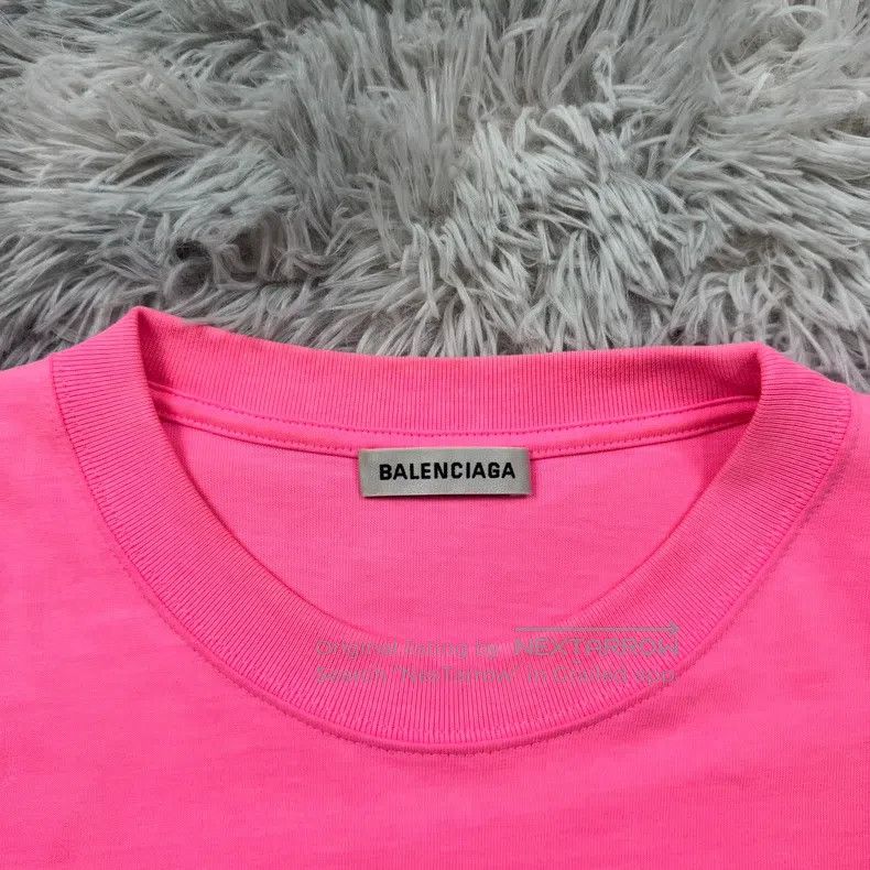 Balenciaga Pink Coca-Cola Short Sleeve
