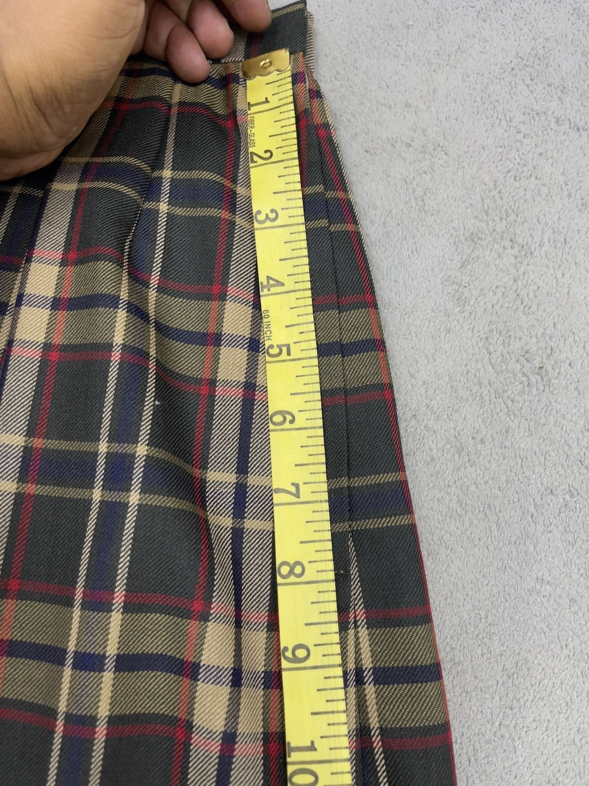 DAKS × Designer × Japanese Brand VTG DAKS LONDON MIDI SKIRT TARTANS Size 26" / US 2 / IT 38 - 10 Thumbnail