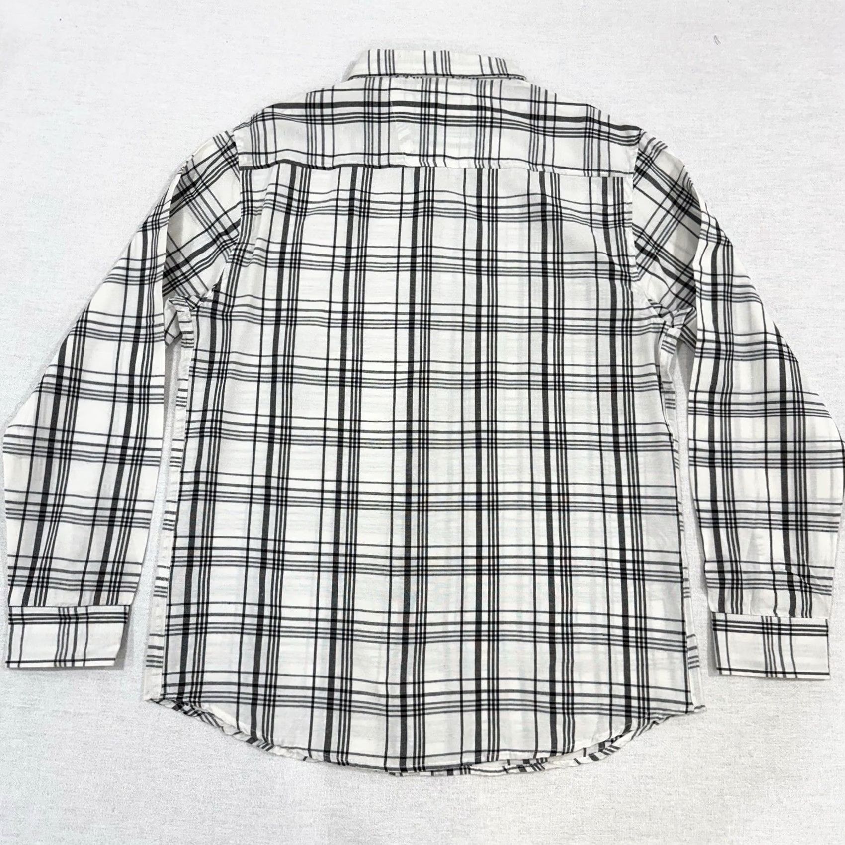 Vintage Silverstone Collection Western Plaid Oxford Button Down Canvas Shirt Men’s 2XL Size US XXL / EU 58 / 5 - 3 Thumbnail