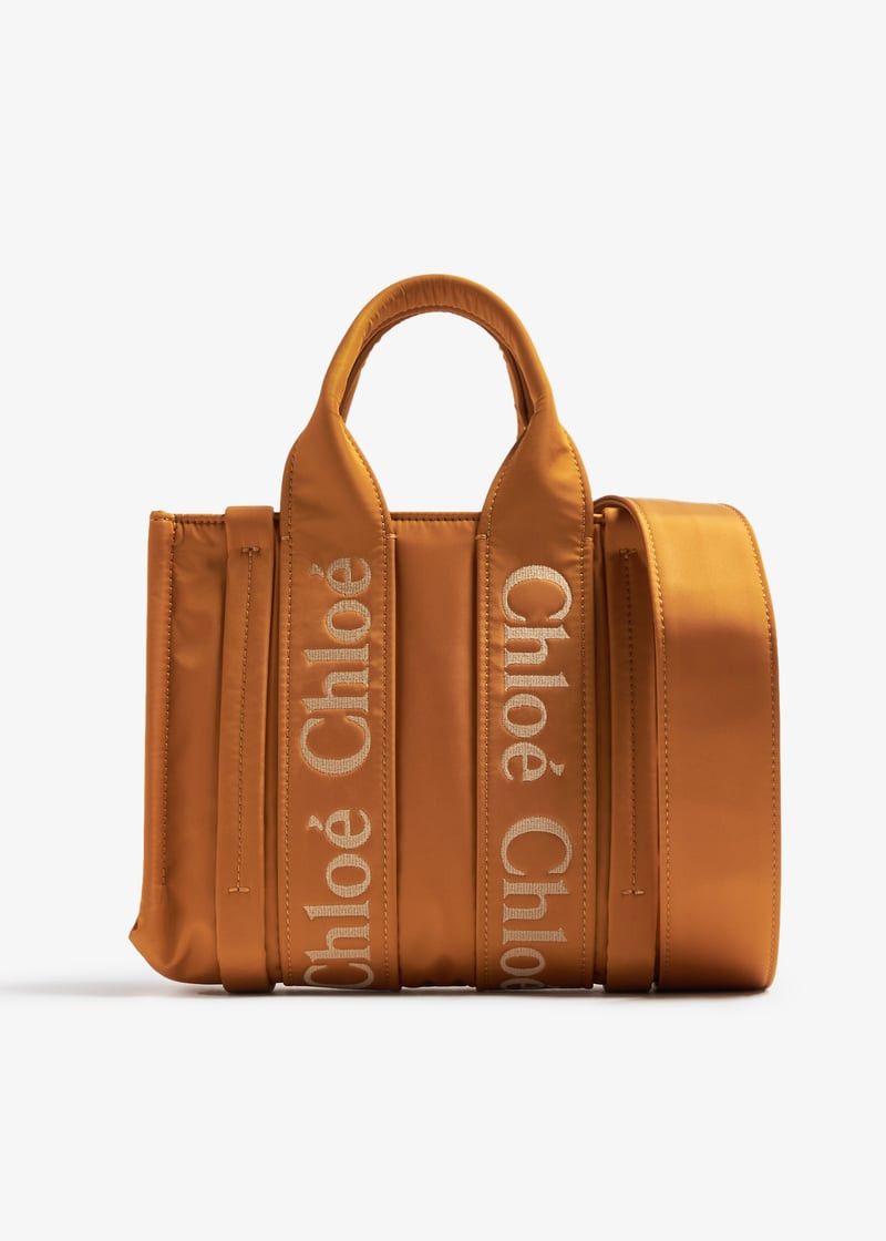 Chloe o1loc1c0625 Size: OS / Woody Tote Bag in Golden Yellow Size ONE SIZE - 1 Thumbnail